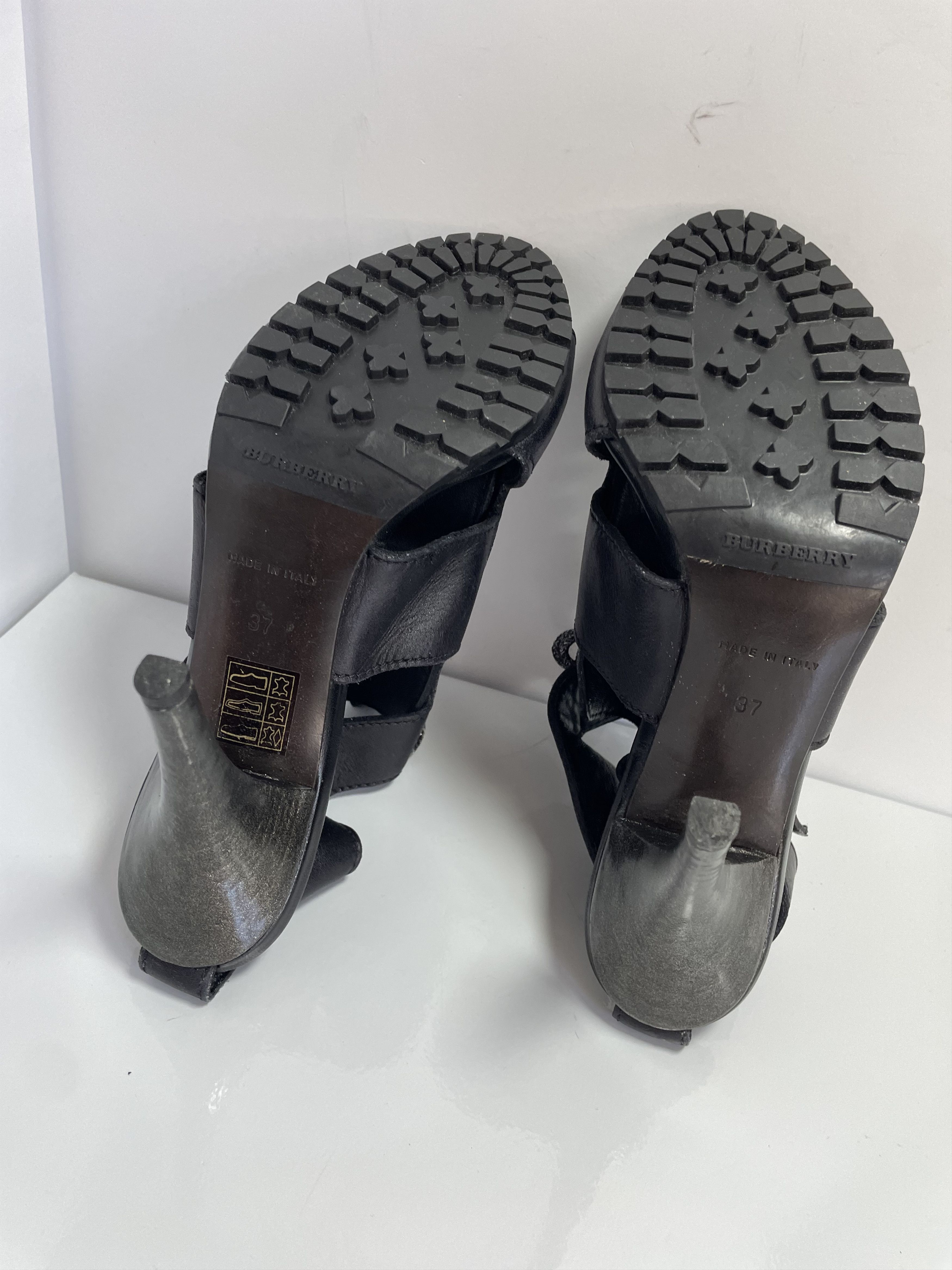Burberry Burberry leather sandals vintage Size US 7 / IT 37 - 6 Thumbnail