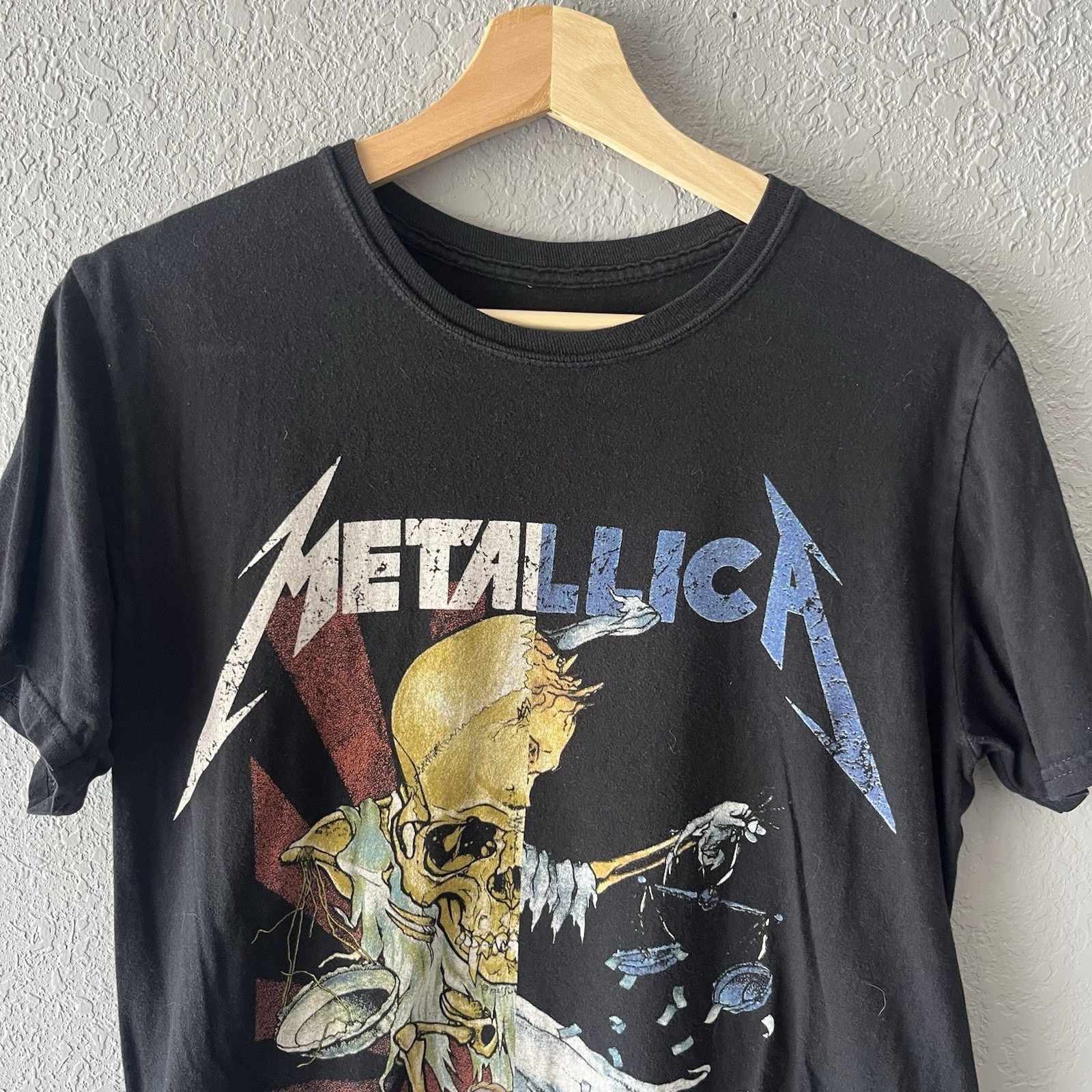 Metallica Metallica Band Tshirt Men’s Medium Grunge Rock Music Concert Size US M / EU 48-50 / 2 - 2 Thumbnail