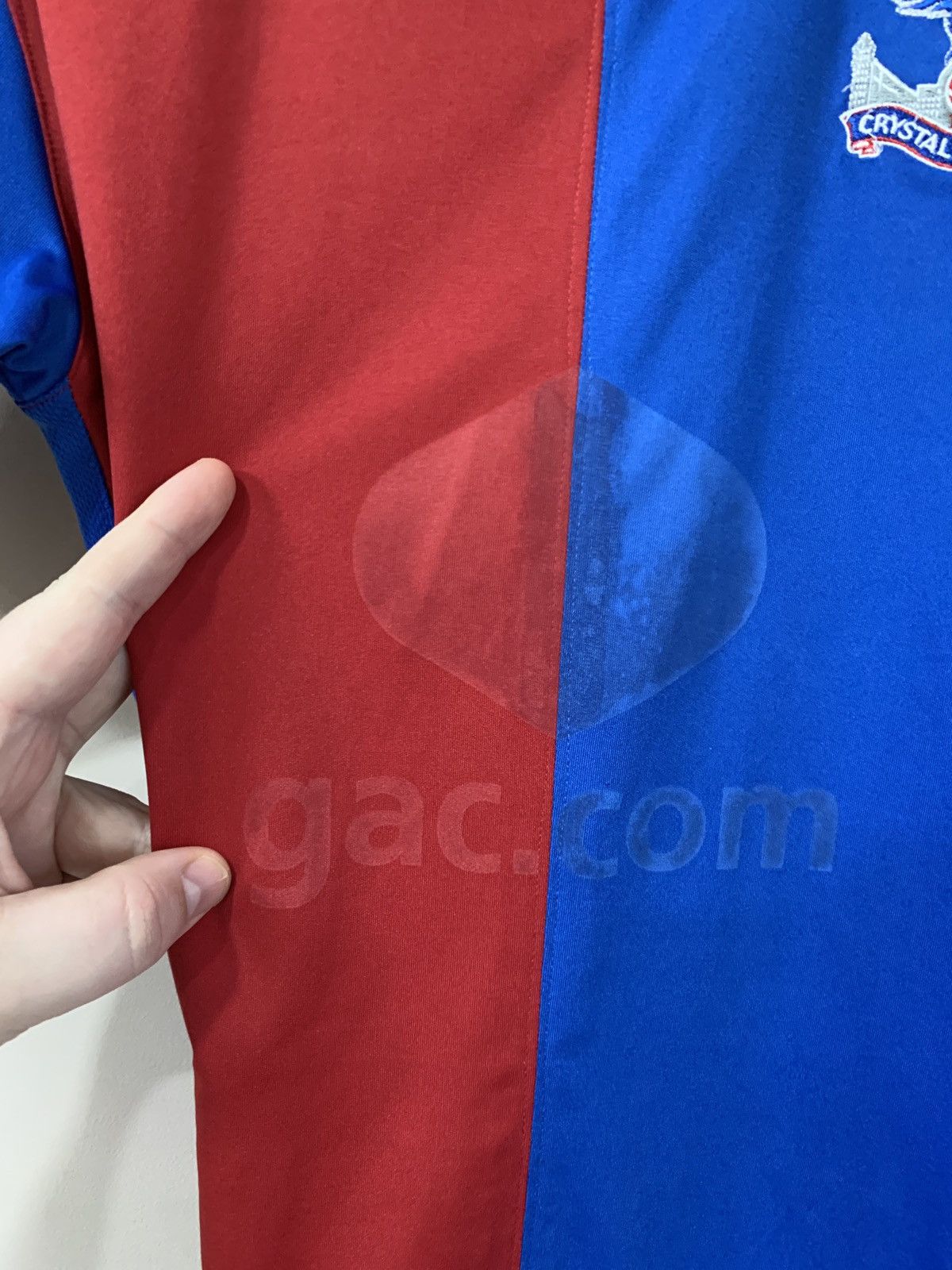 Other Crystal Palace Home Football Shirt Avec Soccer Jersey Size S Size US S / EU 44-46 / 1 - 8 Thumbnail