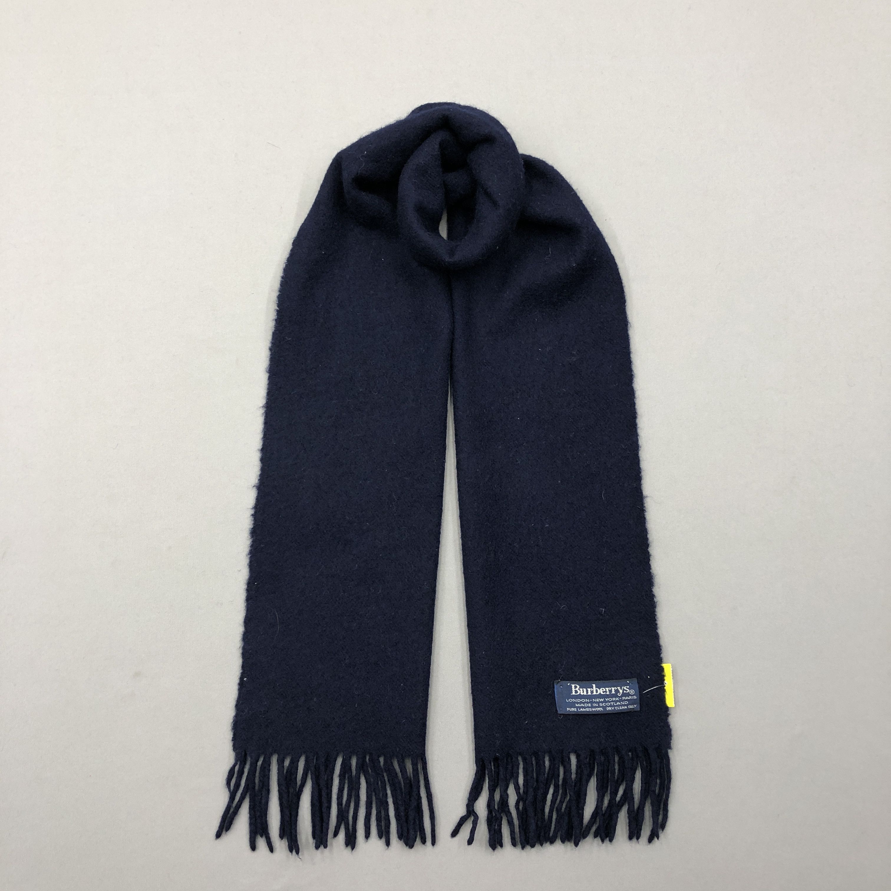 Burberry Vintage Burberry Scarf Muffler Wool Cashmere Scarves Size ONE SIZE - 1 Thumbnail