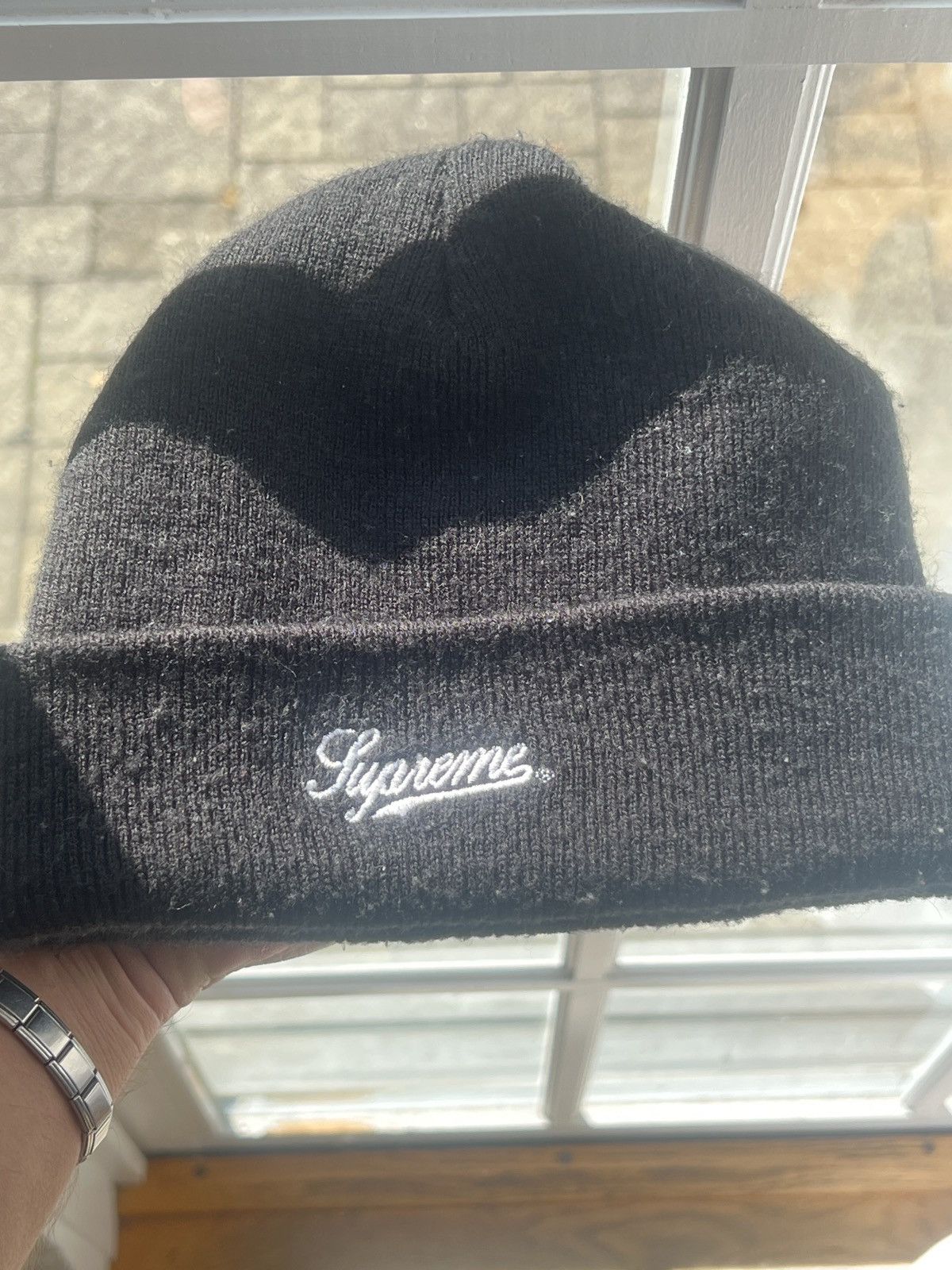 Supreme Supreme NY Patch Beanie Size ONE SIZE - 2 Thumbnail