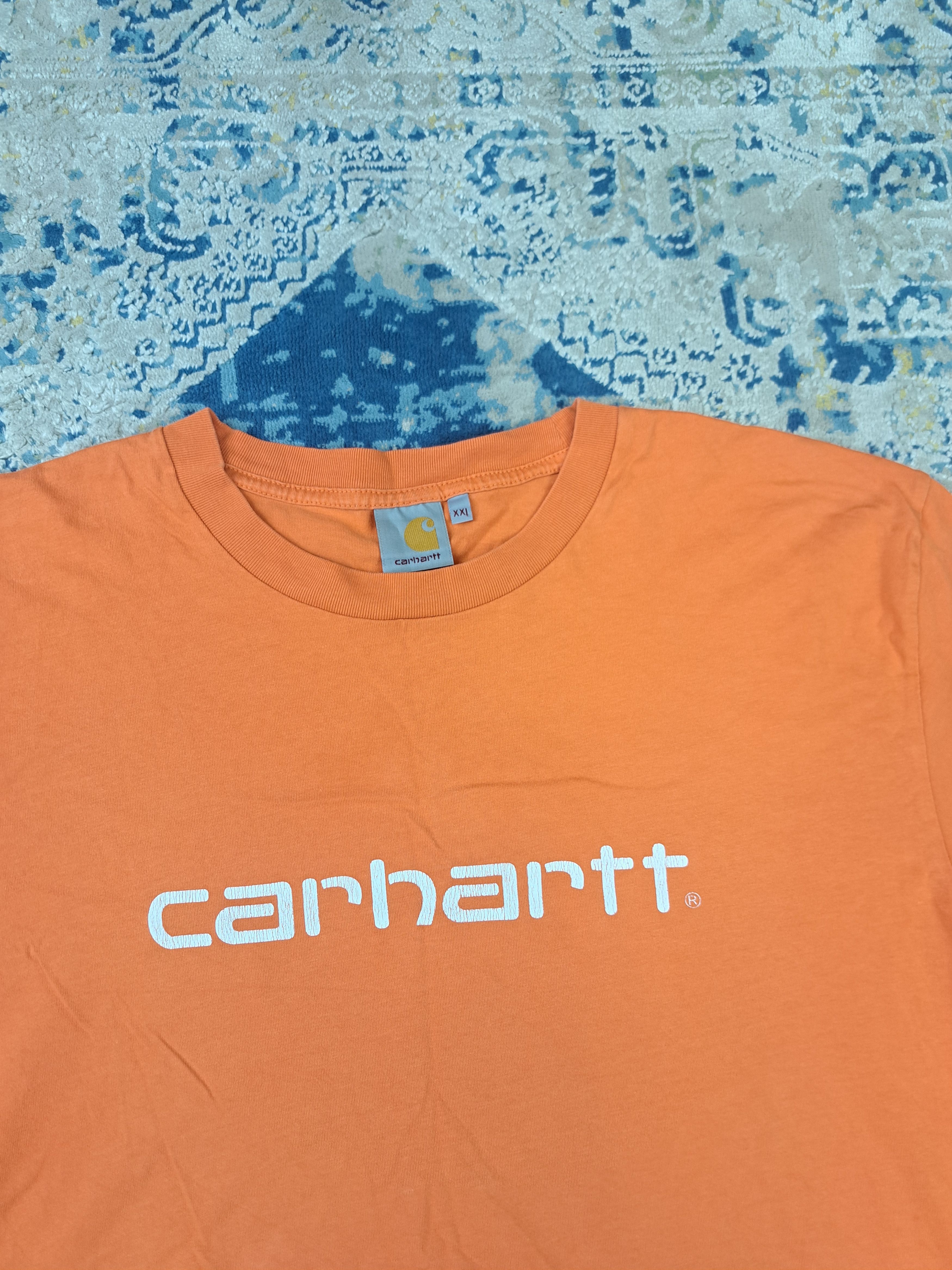 Carhartt Carhartt SS Script Tshirt Big Logo Boxy Oversize Size US XXL / EU 58 / 5 - 2 Thumbnail