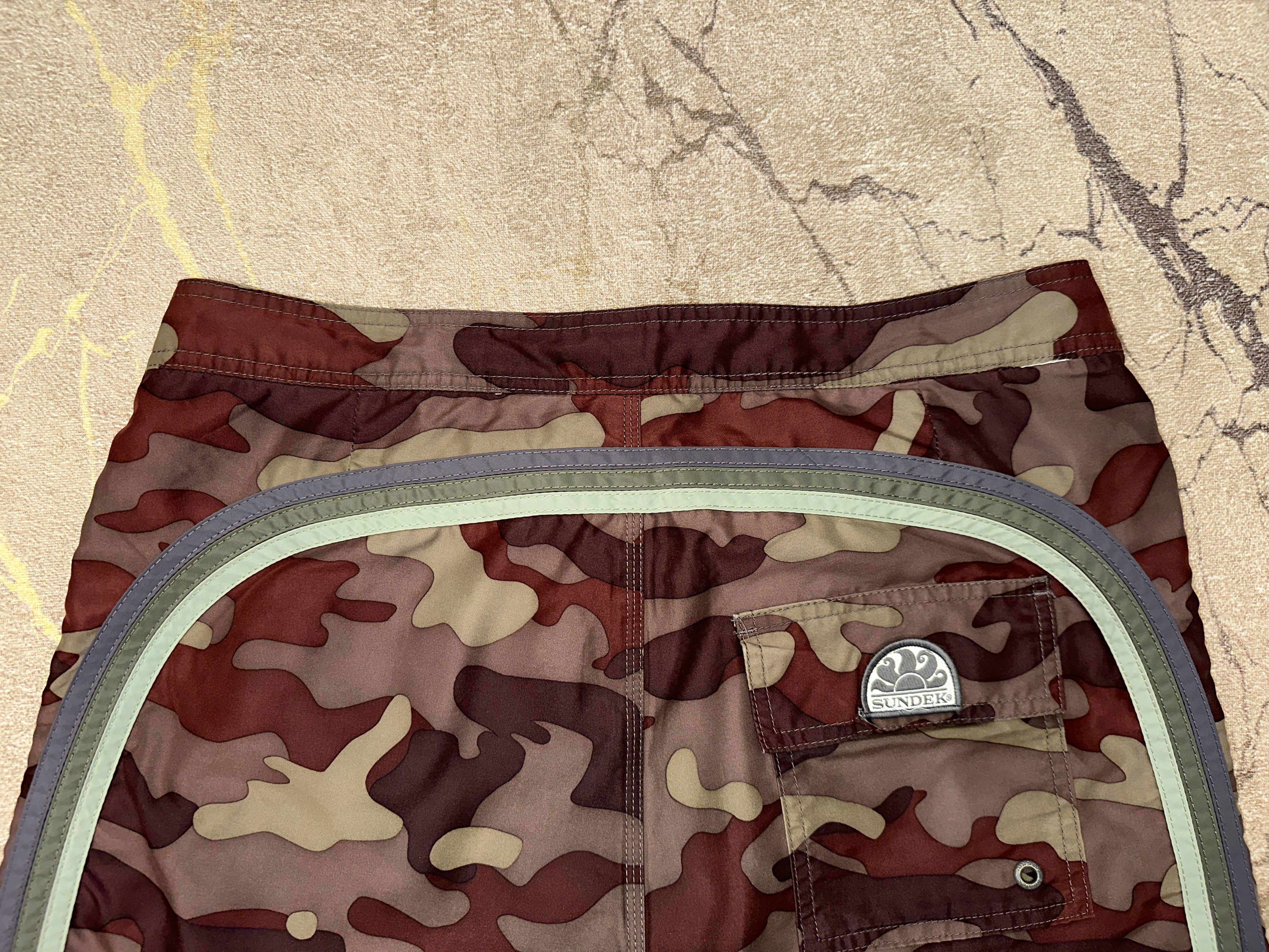 Sundek Camouflage Sundek 31 Beach Shorts Trunks Bath Size 31 S Size US 31 - 7 Thumbnail