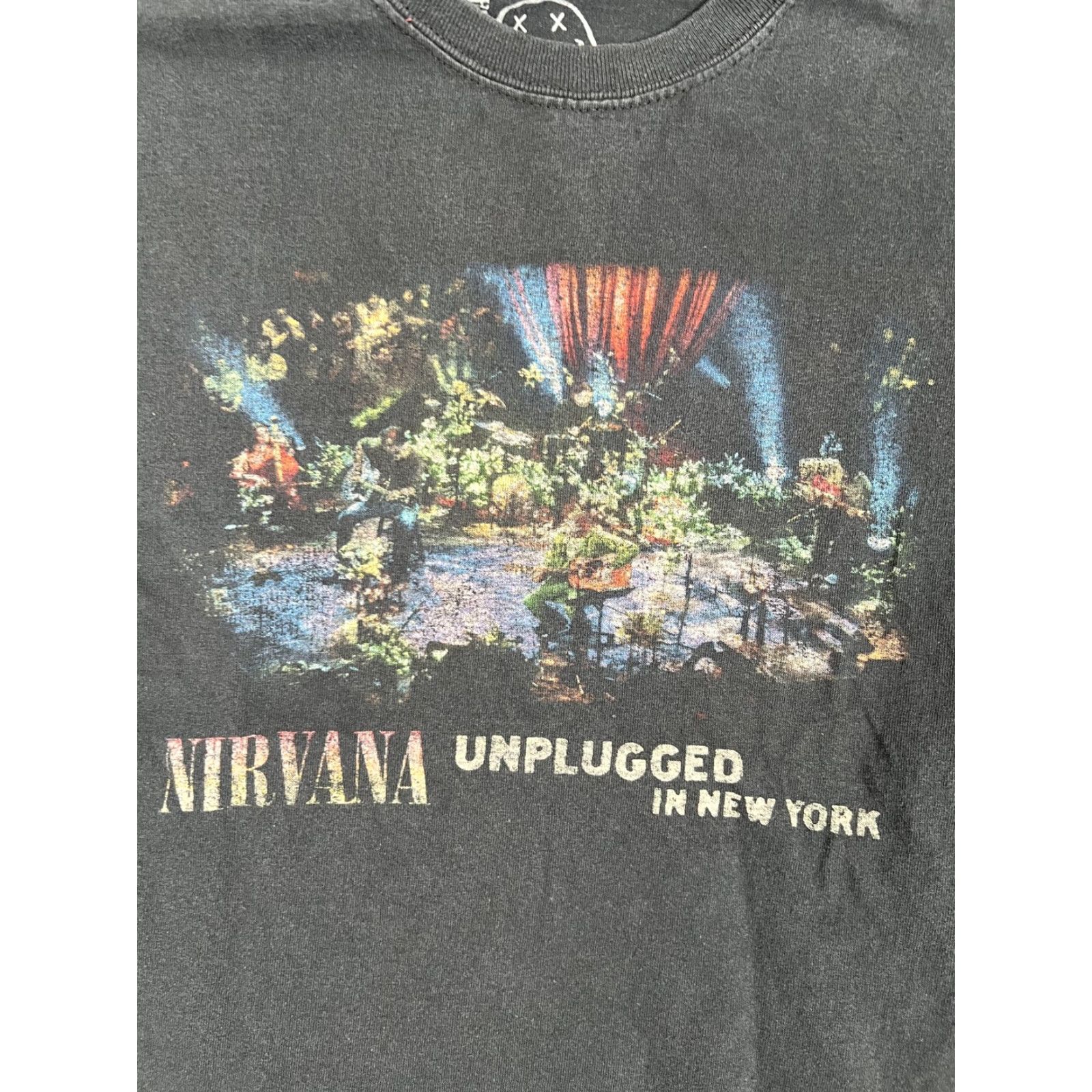 Etro Nirvana T-Shirt Size Small Black Unplugged In New York MTV Retro Vintage Grunge Size US S / EU 44-46 / 1 - 4 Thumbnail