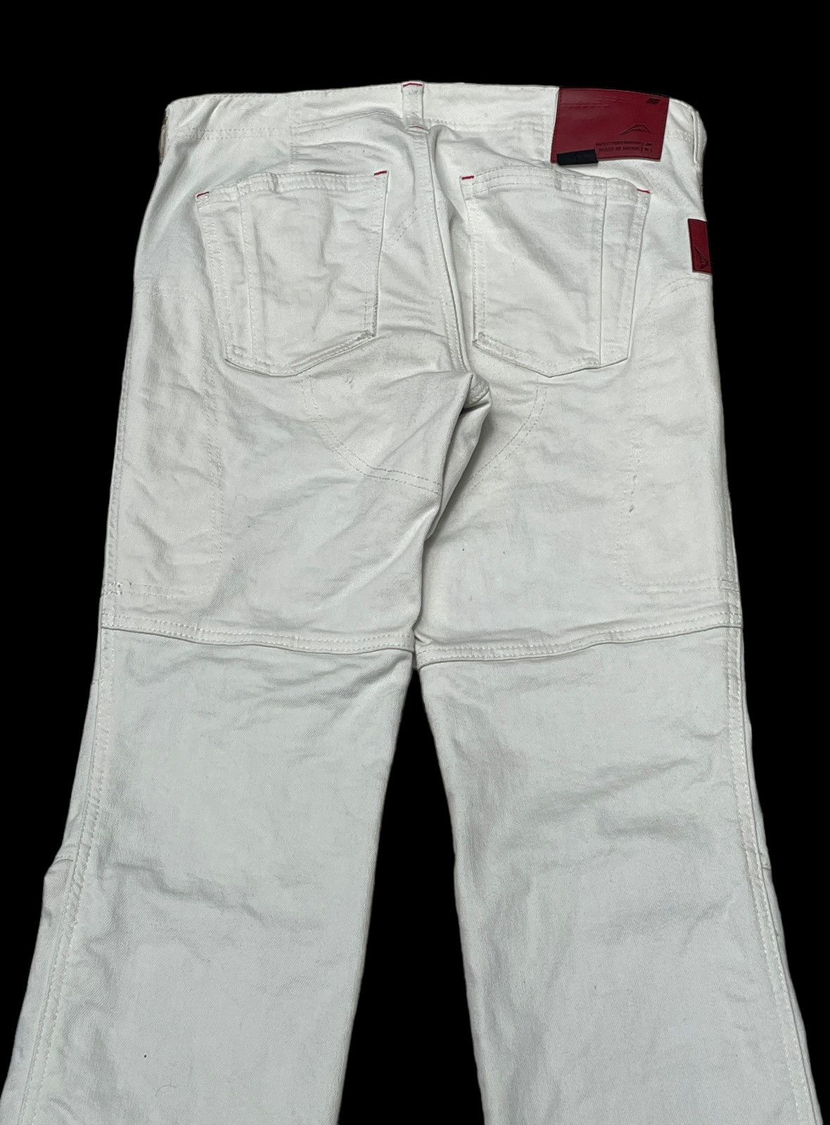Designer × Vintage Vintage Kushitani Hamamatsu Flared Jeans 2000s Size US 31 - 6 Thumbnail