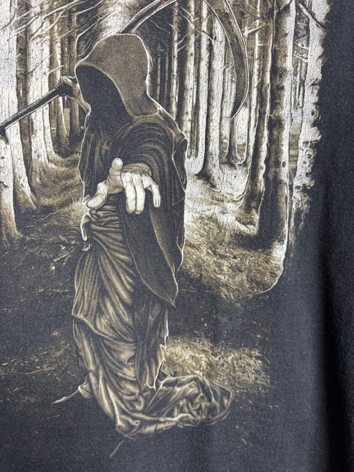 Band Tees Vintage Children of Bodom Death Wants You Distressed T-Shirt Size US L / EU 52-54 / 3 - 12 Thumbnail