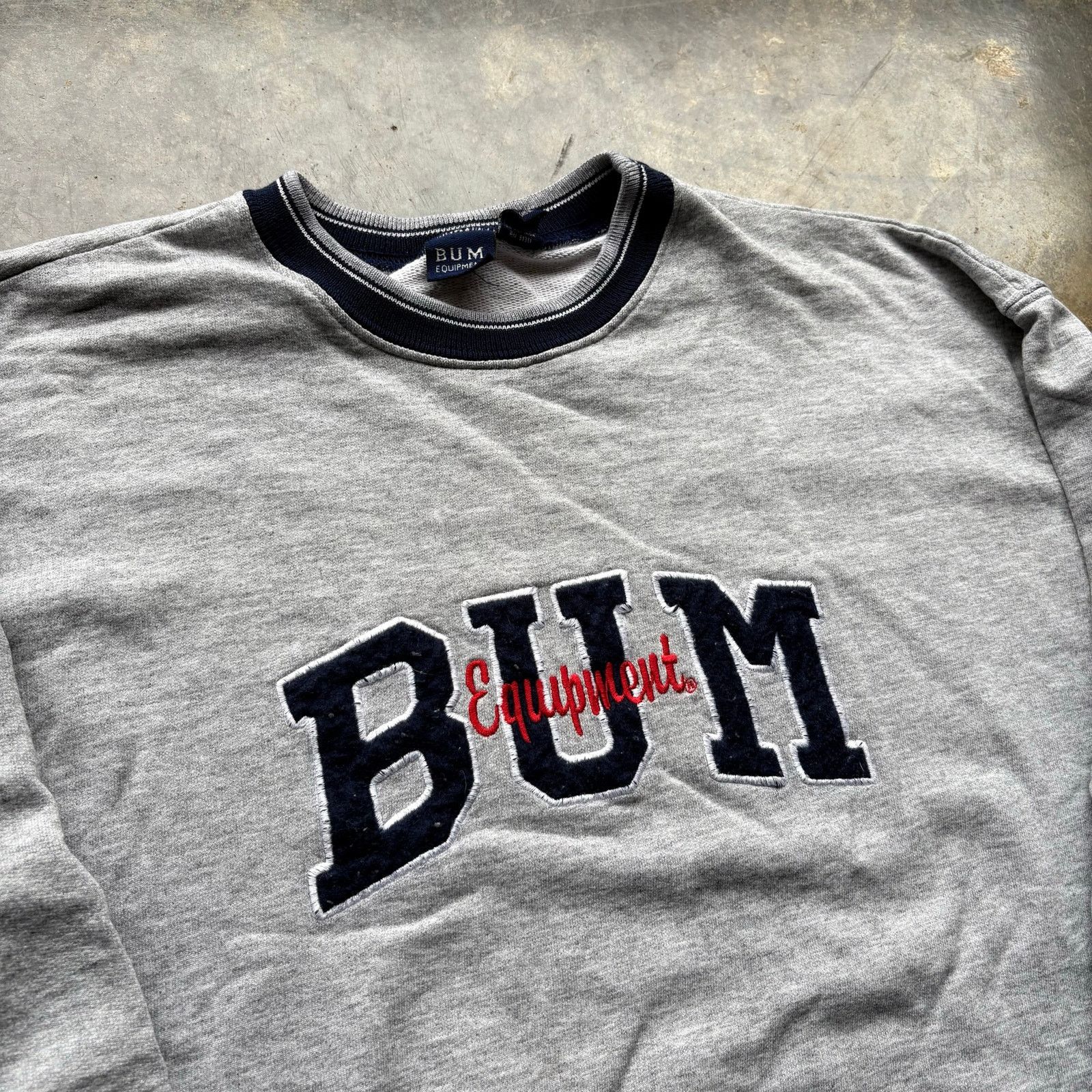 Vintage Vintage BUM Equipment Sweatshirt Size US M / EU 48-50 / 2 - 2 Thumbnail