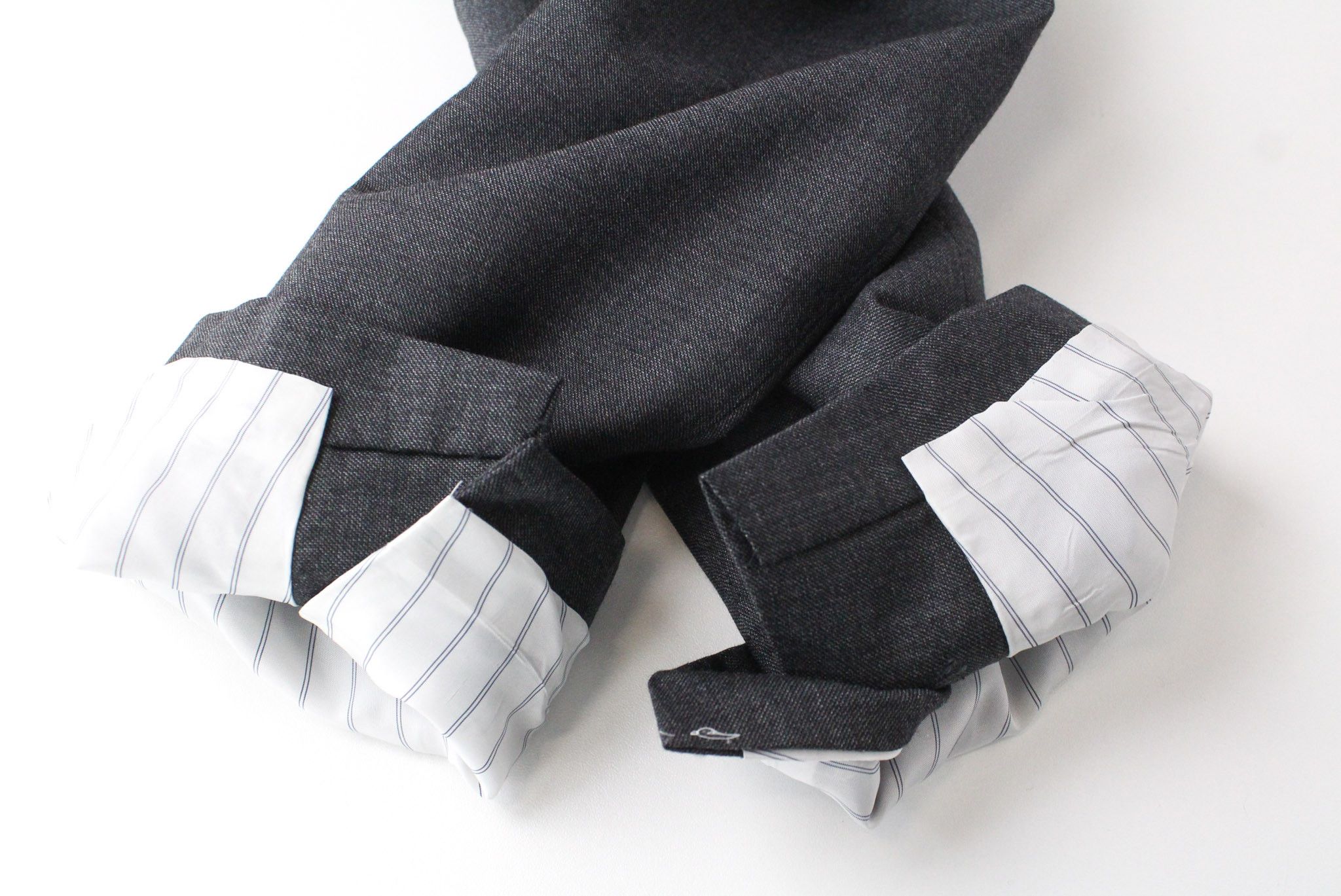 Suitsupply LAZIO UK38R Wool S110s Perennial Grey 2-Piece Slim 72240 Size 38R - 8 Thumbnail