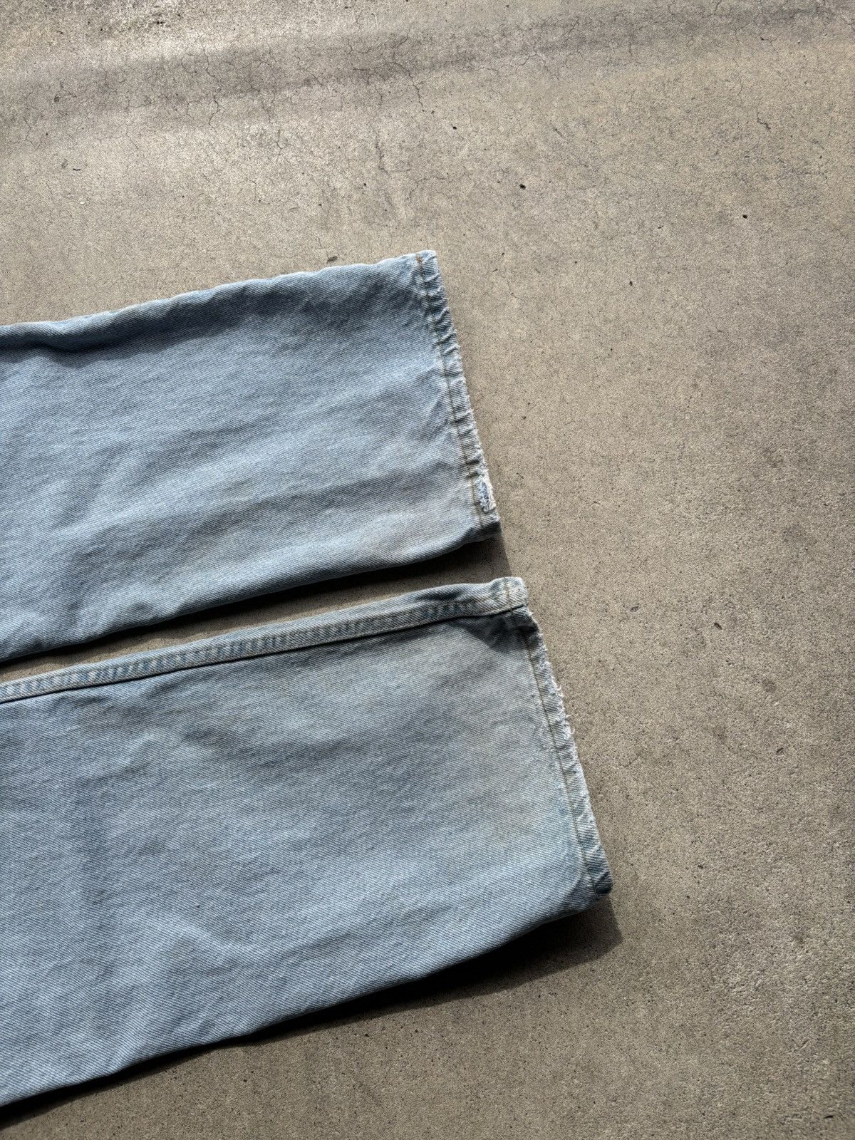 Levi's × Levi's Vintage Clothing × Vintage Crazy 90s Levis Orange Tab Baggy Wide Leg Denim Jeans Size US 36 / EU 52 - 4 Thumbnail
