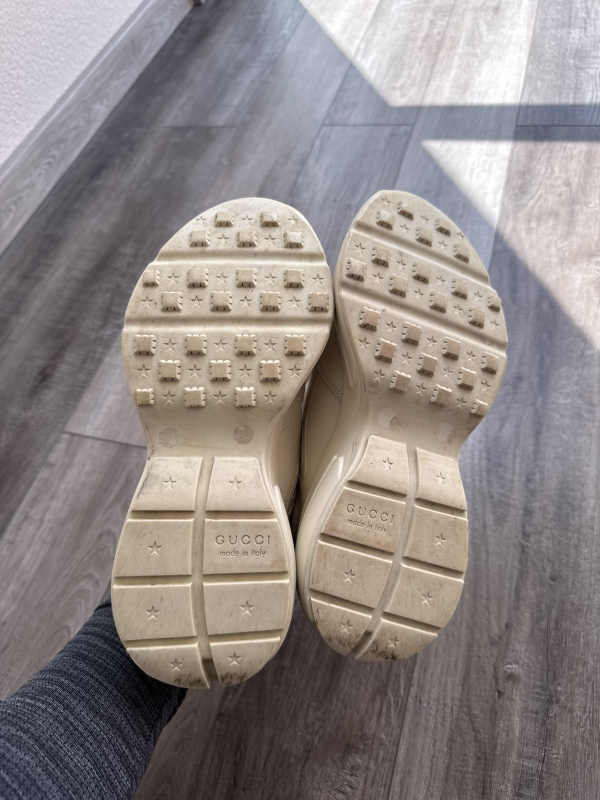 Gucci Gucci X The North Face Rython Men’s Logo Sneakers Size US 9.5 / EU 42-43 - 4 Thumbnail