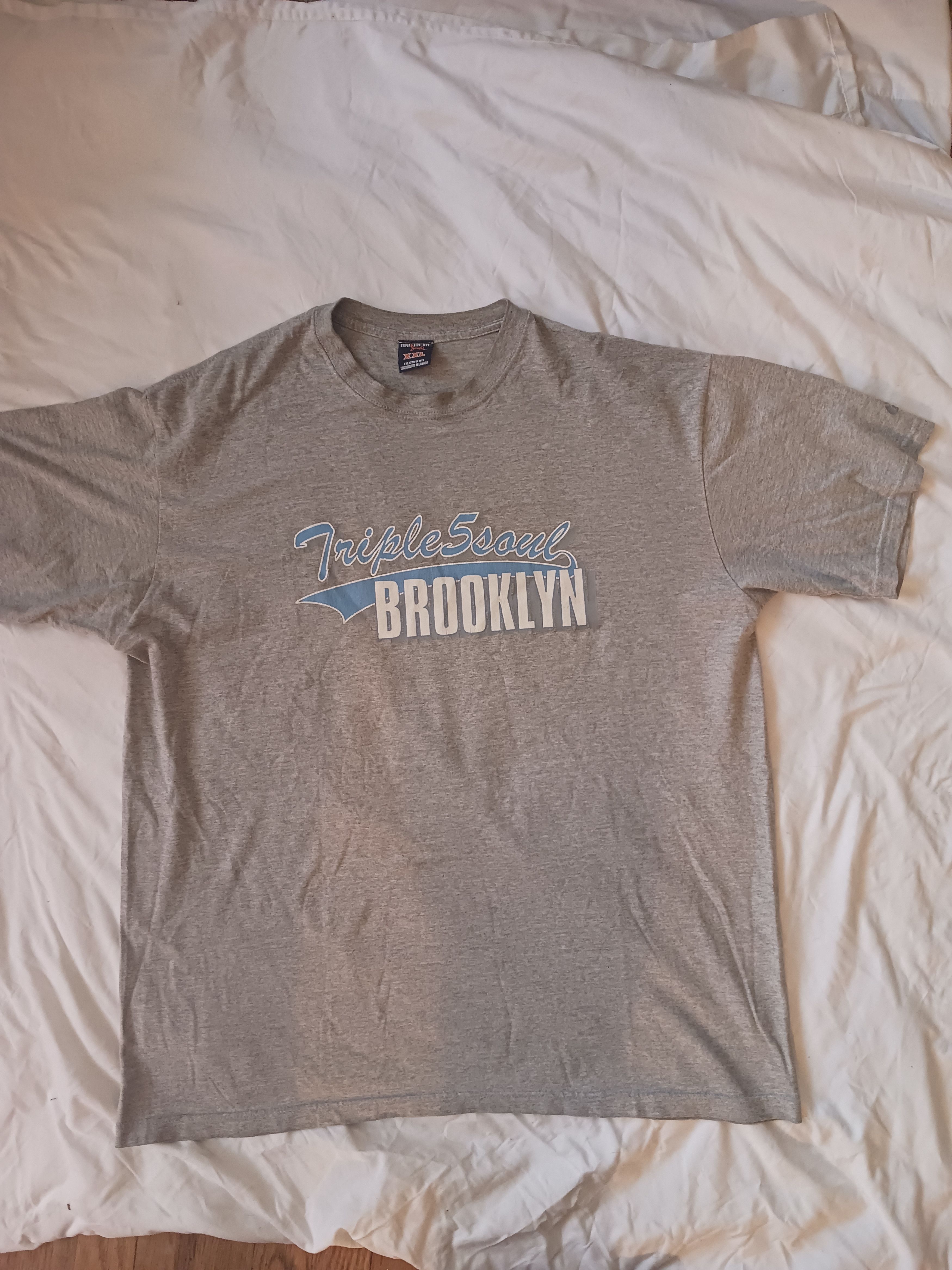 Triple 5 Soul × Vintage OG 555 Triple 5 SOUL BROOKLYN 89 3-Sided 90s 3M Size US XXL / EU 58 / 5 - 1 Thumbnail