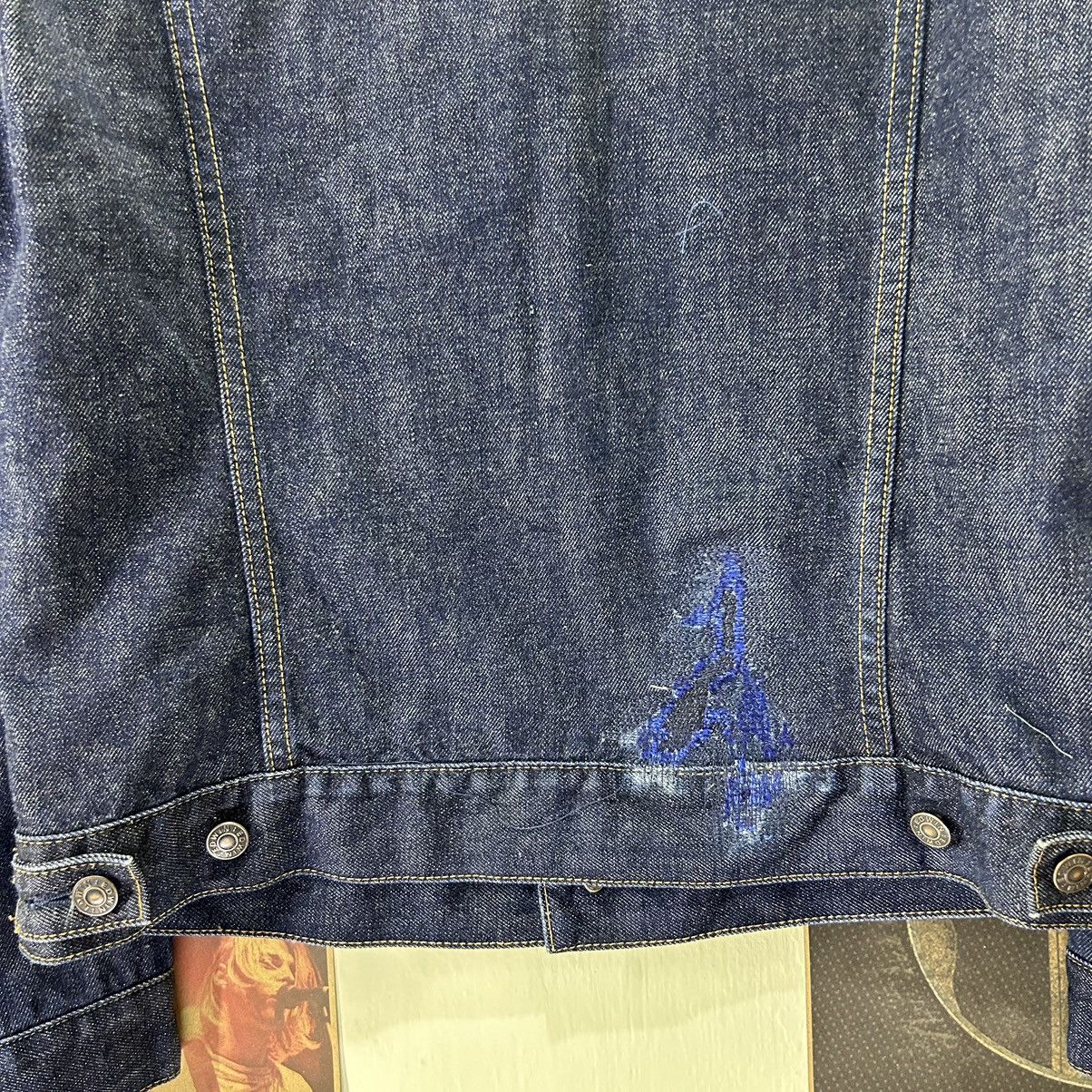 Edwin Vintage Edwin Trucker Denim Blue Distressed Denim Jacket Size US M / EU 48-50 / 2 - 10 Thumbnail