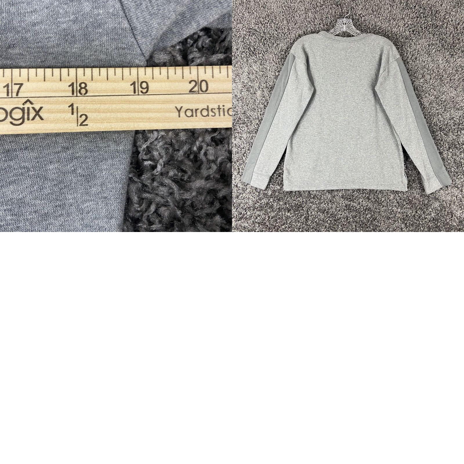 Nike Nike Therma Yoga Long Sleeve Crew Neck Activewear Gray Women’s L Size L / US 10 / IT 46 - 8 Thumbnail