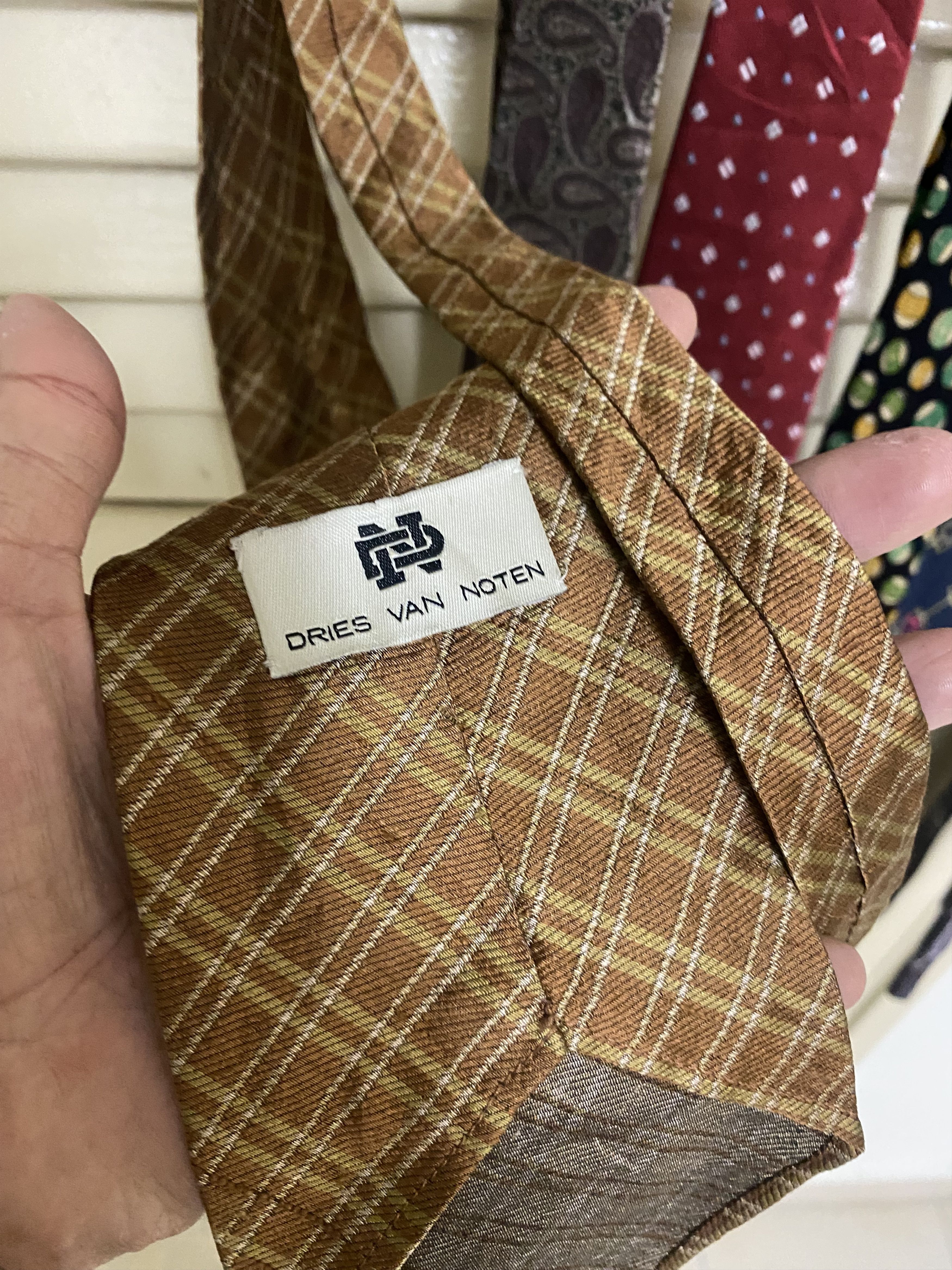 Celine Lots of Tie Gucci Moschino Versace Celine Dries Van Noten Size ONE SIZE - 7 Thumbnail