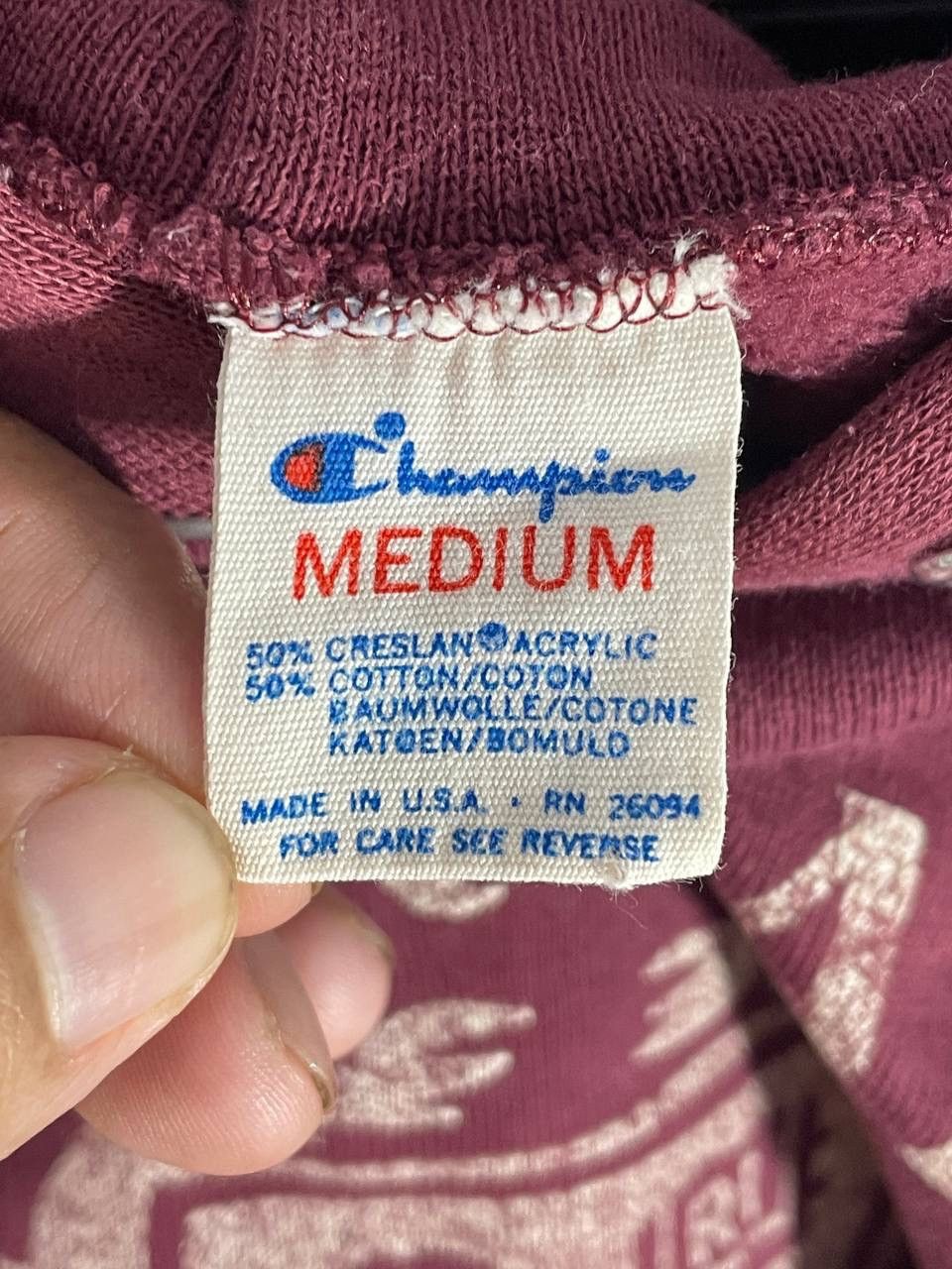 Other Vintage 80s champion hoodie harvard pullover size M Size US M / EU 48-50 / 2 - 7 Thumbnail