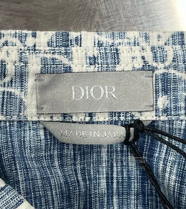 Dior Dior Full-print denim long-sleeved shirt Size US XXS / EU 40 - 3 Thumbnail