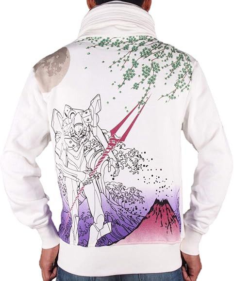 Anime Vintage Evangelion x Nishiki Hoodie Size US L / EU 52-54 / 3 - 8 Thumbnail