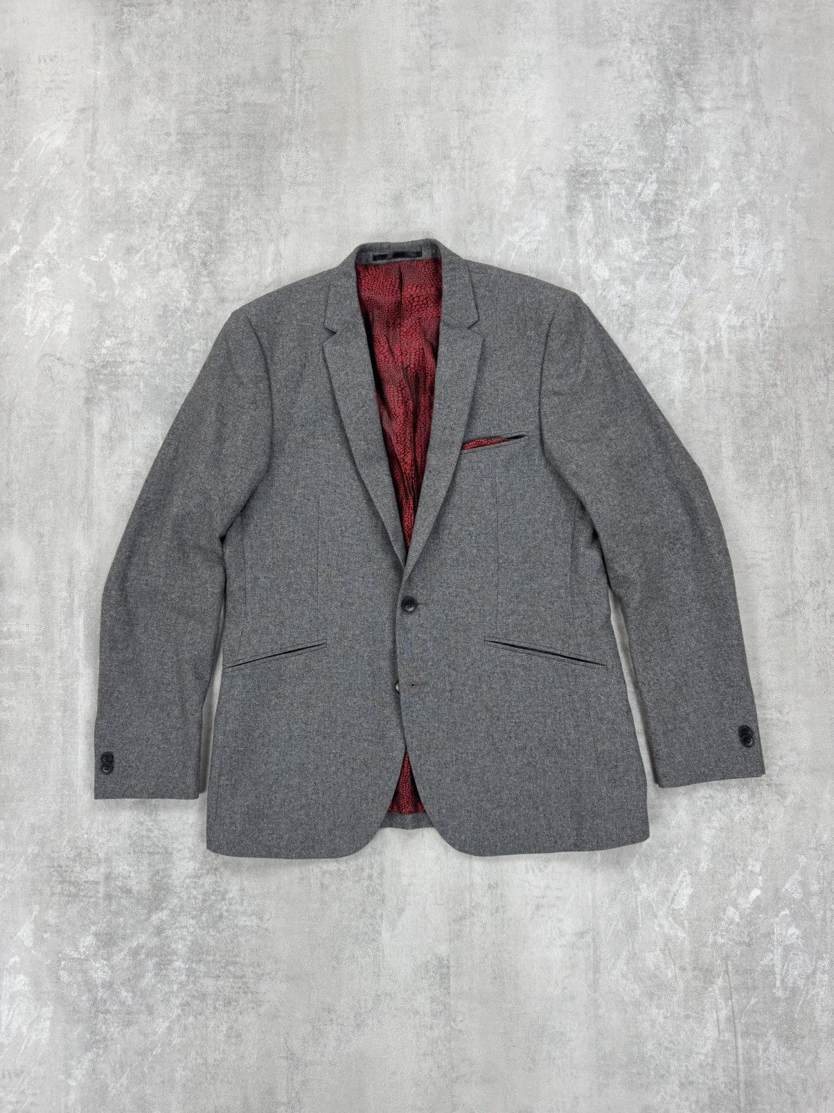 Other Mens wool suit blazer Tailored Originals slim fit size 52 Size 40R - 2 Thumbnail