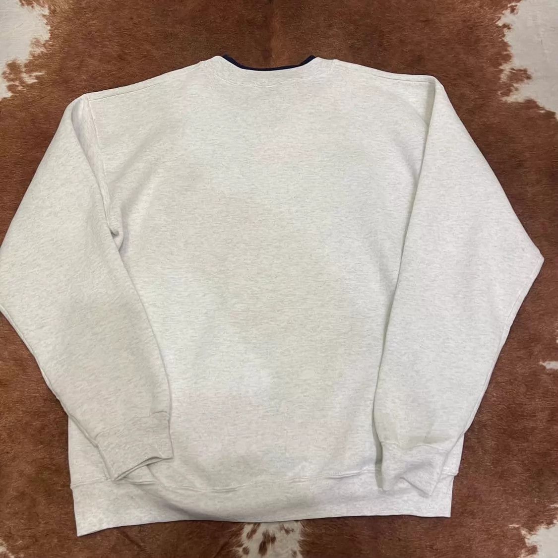 Other 90s God Bless America Color Block Double Collar Sweatshirt Size US XXL / EU 58 / 5 - 3 Thumbnail