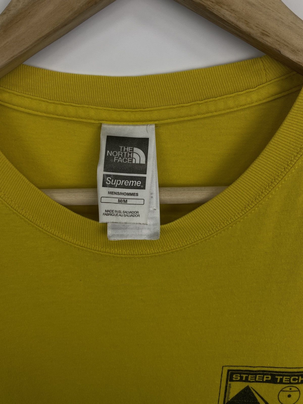 Supreme × The North Face 🇺🇸 Supreme The North Face Steep Tech 2016 t-shirt Rare Retro Size US M / EU 48-50 / 2 - 9 Thumbnail