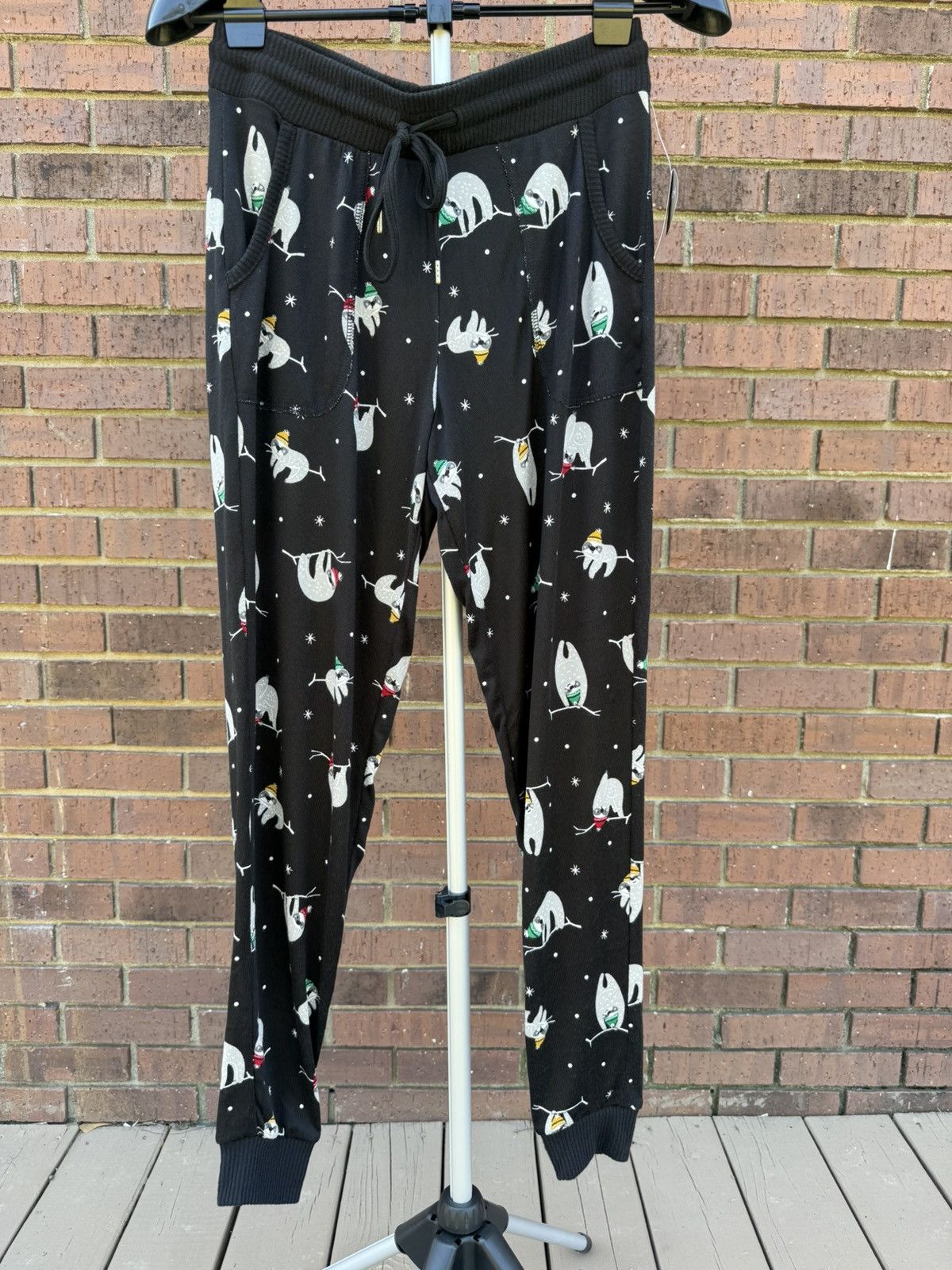 Other Secret Treasures Sloth Womens Jogger Pajama Pants Size Small Size 27" / US 4 / IT 40 - 6 Thumbnail