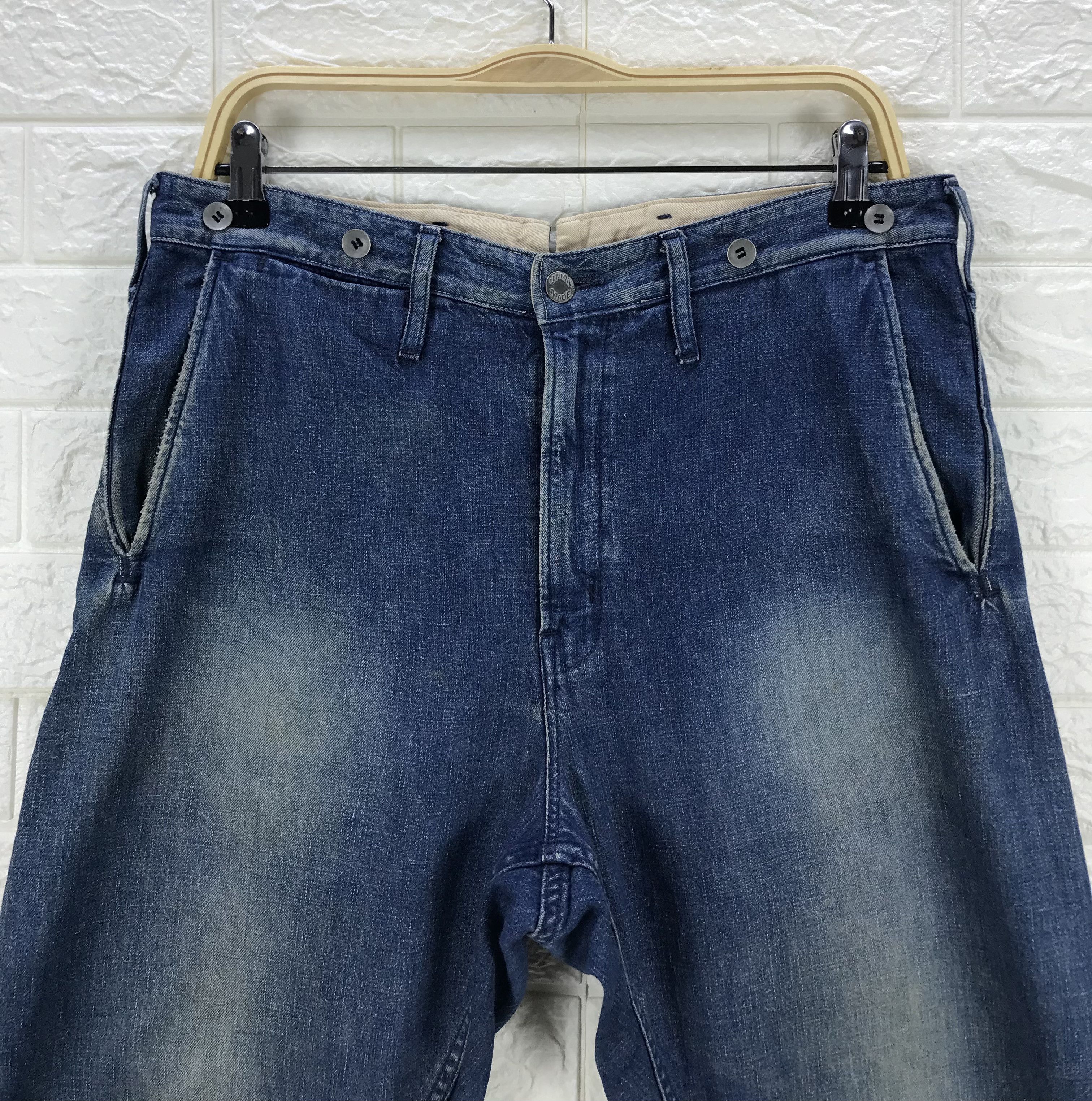 Big John Vintage Big John Buckle Back Distressed Jeans Size US 32 / EU 48 - 6 Thumbnail