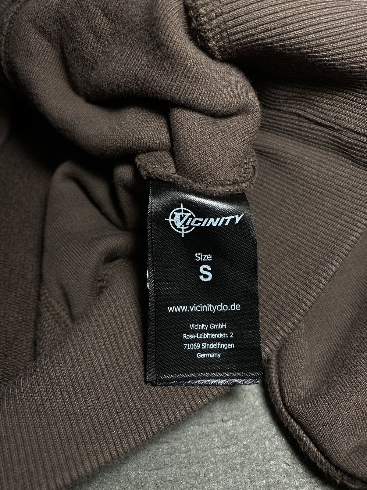 Designer × Vintage Vicinity Shooting House Brown Boxy Fit Hoodie Size US S / EU 44-46 / 1 - 17 Thumbnail