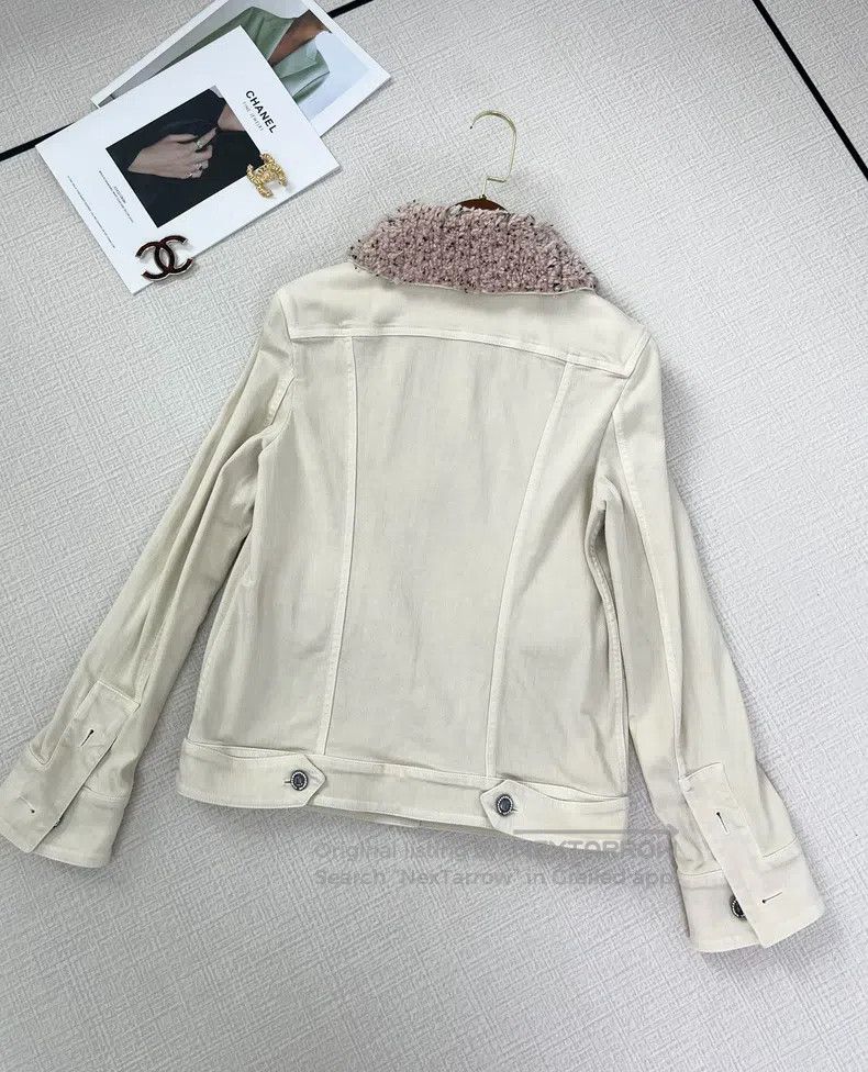 Chanel Chanel Show-style denim jacket Size XXS / US 00 / IT 34 - 4 Thumbnail