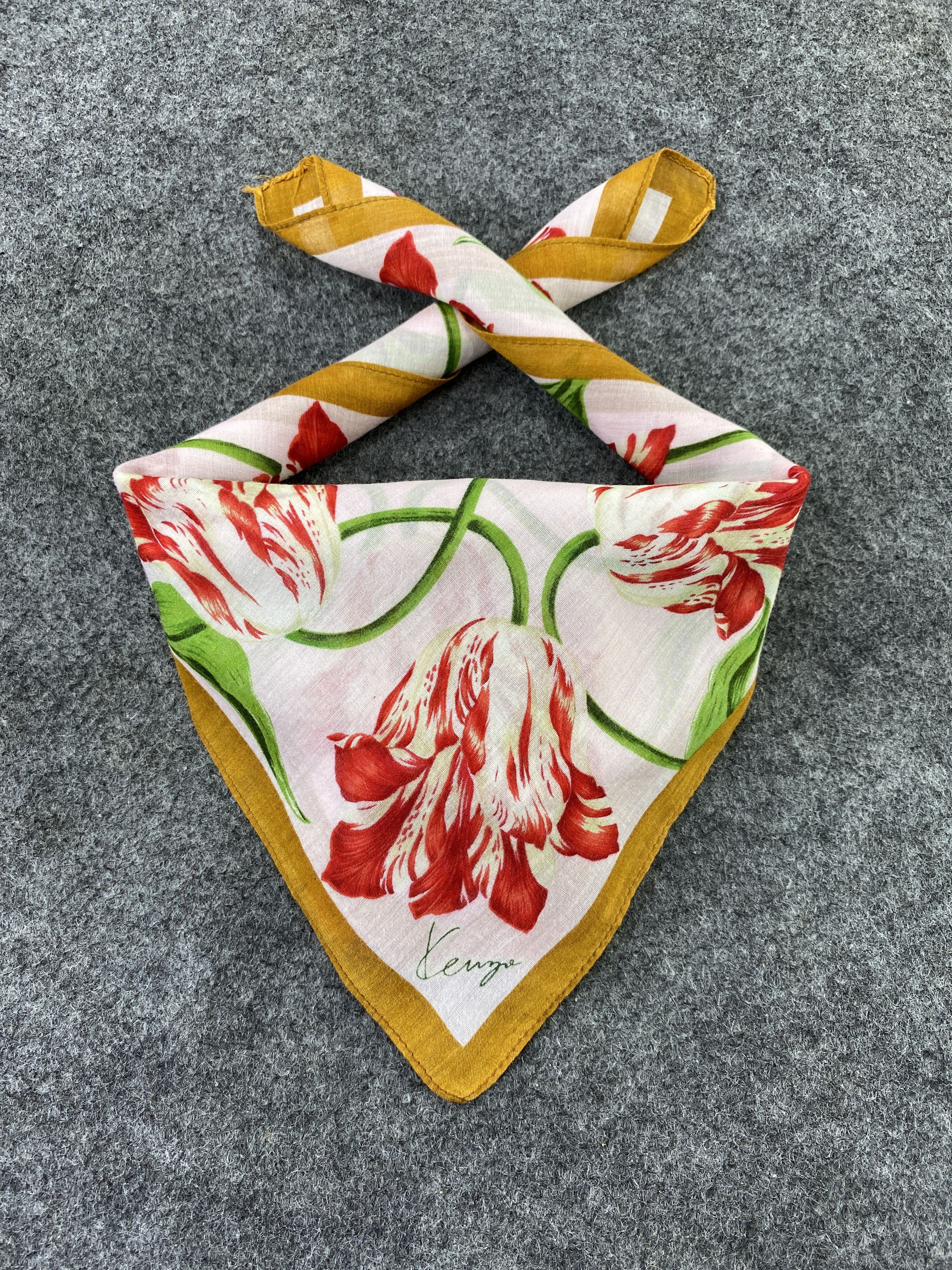 Kenzo Kenzo Handkerchief / Bandana / Neckerchief / Headscarf-B163 Size ONE SIZE - 2 Thumbnail