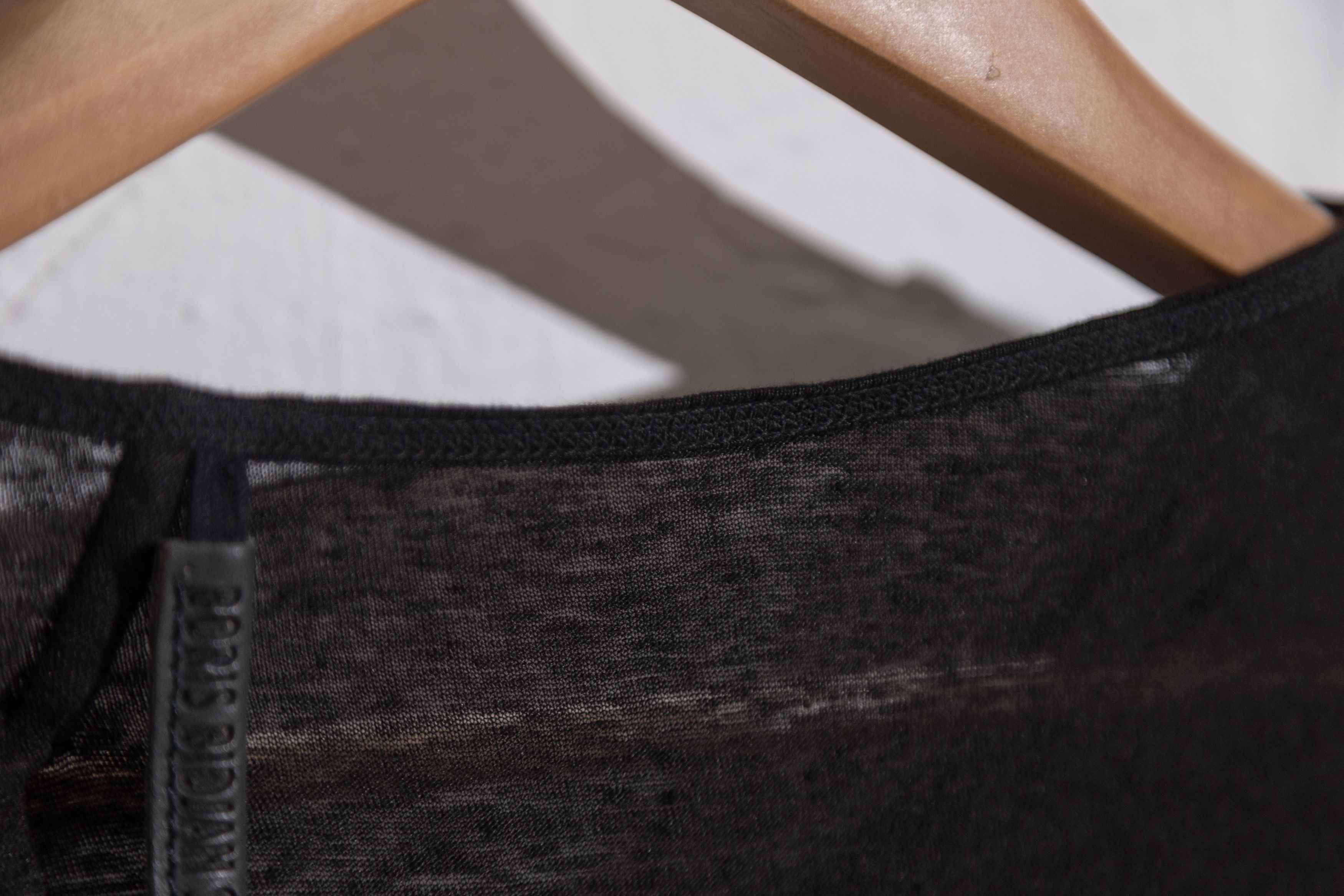 Boris Bidjan Saberi Sheer Asymmetric Long T-Shirt Size US S / EU 44-46 / 1 - 13 Thumbnail