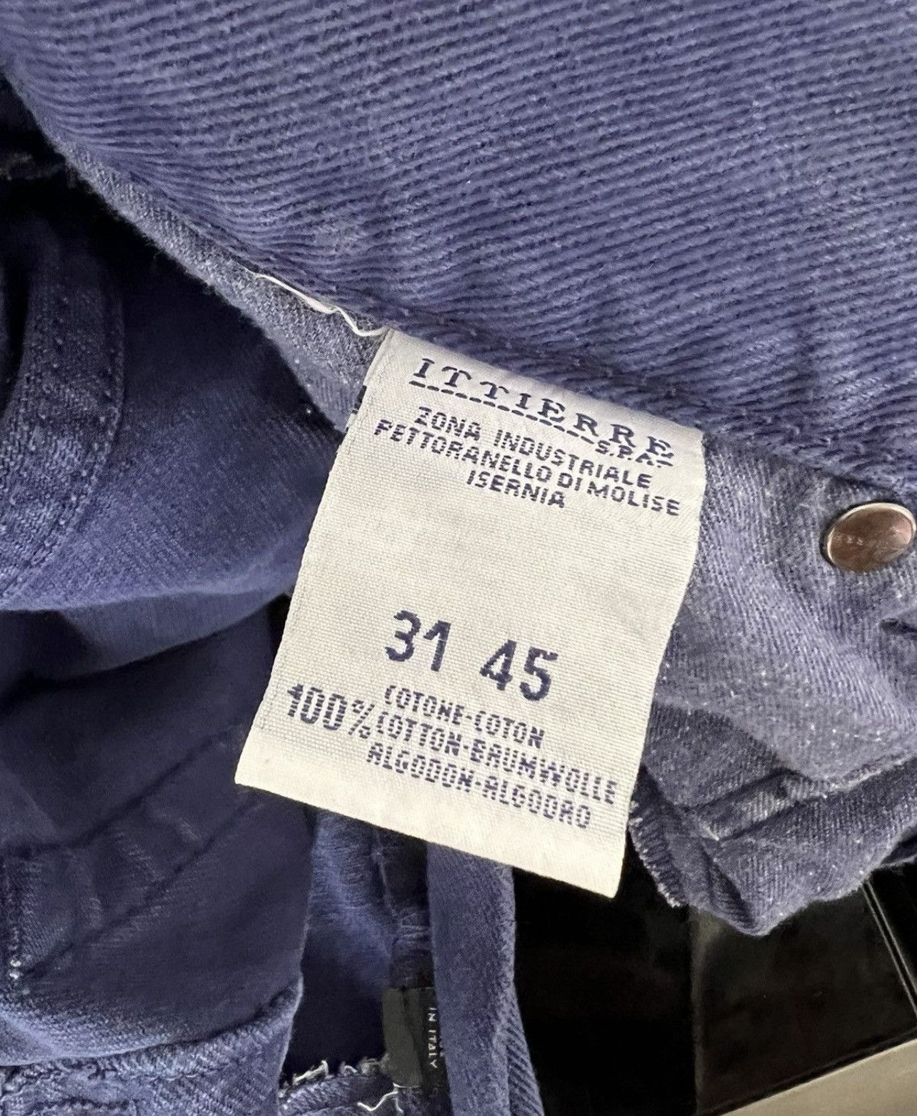 Versace Jeans Couture Vintage Versace Jeans Couture sun Faded Indigo Denim Baggy Size US 29 - 21 Thumbnail