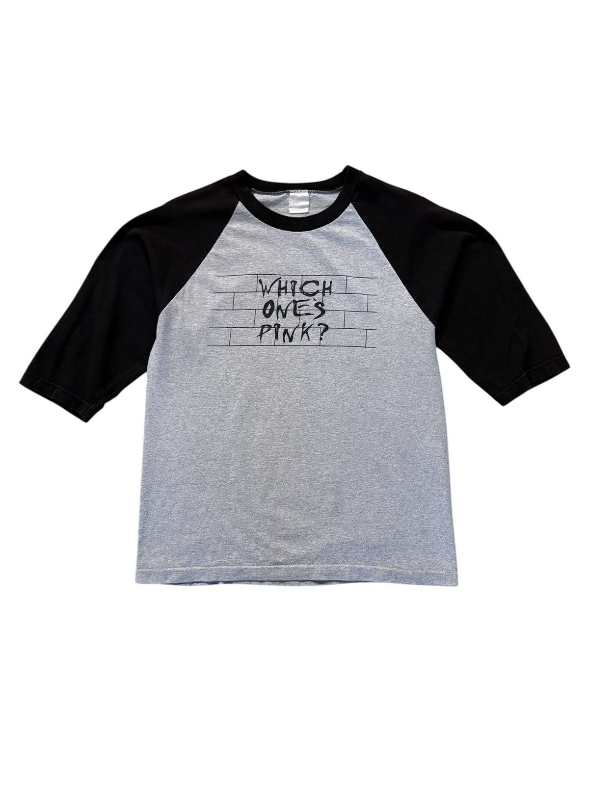 Vintage 00’s Pink Floyd Vintage Raglan Style Baseball Shirt Size US M / EU 48-50 / 2 - 1 Thumbnail