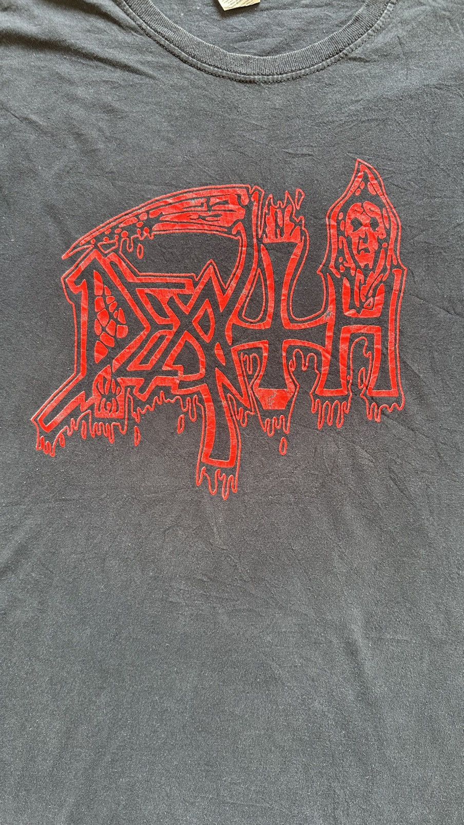 Band Tees × Vintage VINTAGE DEATH BAND METAL TEE Size US XL / EU 56 / 4 - 2 Thumbnail