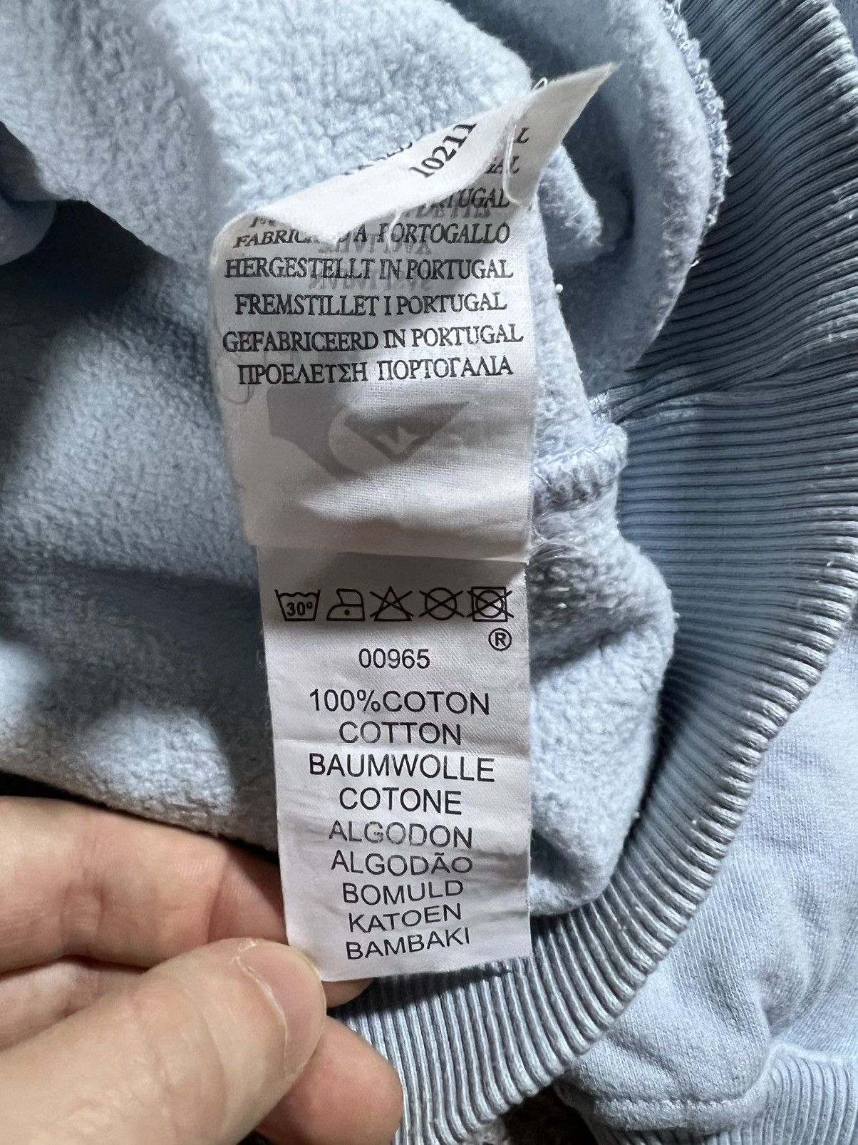 Quicksilver ❌ Vintage Quicksilver Hoodie Blue Surfwear Small Size US S / EU 44-46 / 1 - 7 Thumbnail