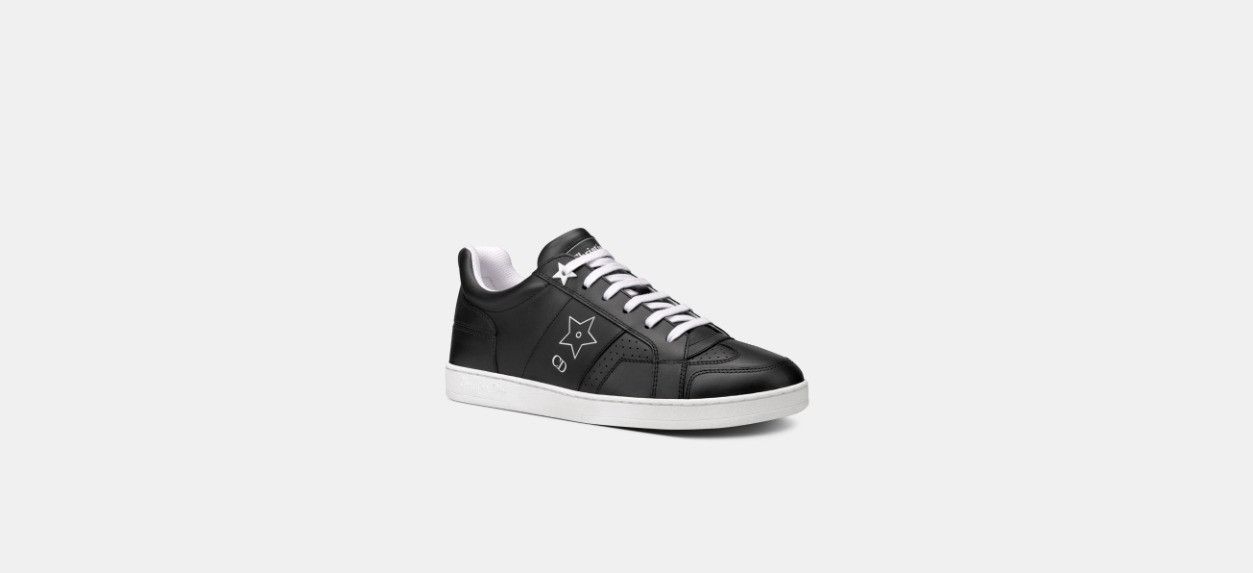 Dior o1w1db10724 Dior Star Sneakers in Black/White Size US 12 / IT 42 - 2 Thumbnail