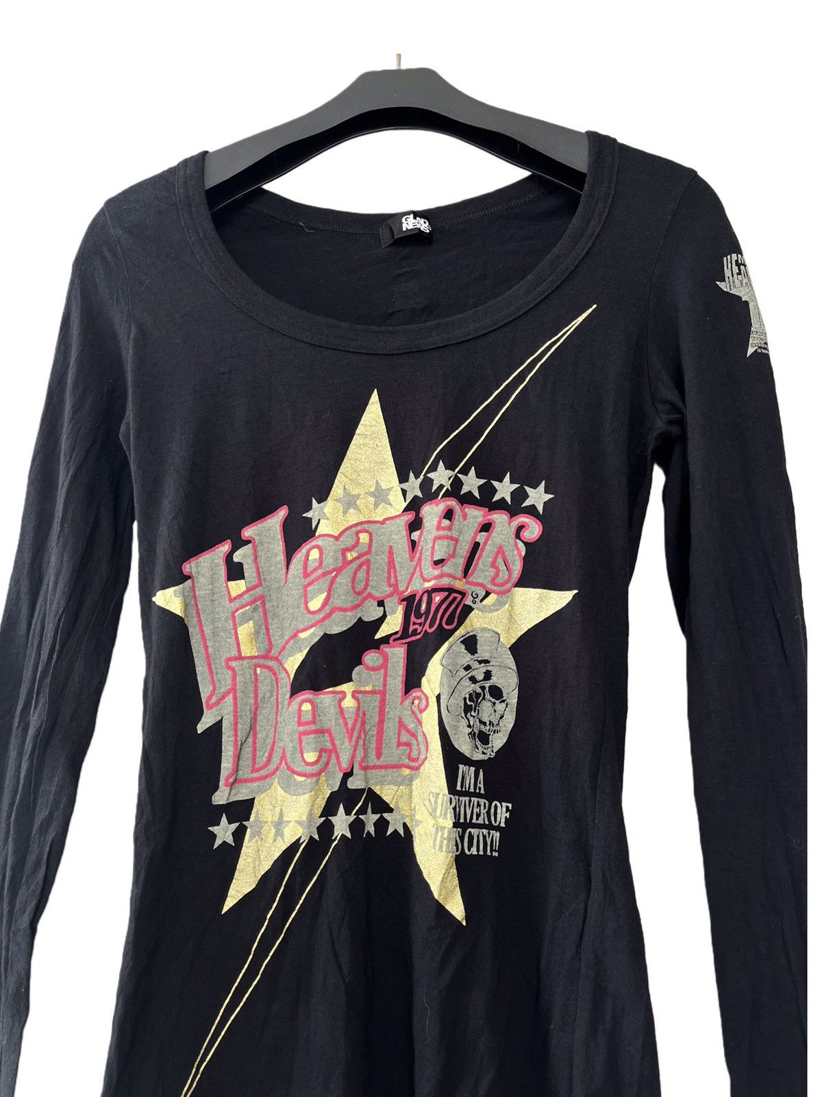 Beauty Beast GLAD NEWS HEAVENS DEVILS LONG SLEEVE Size US S / EU 44-46 / 1 - 2 Thumbnail