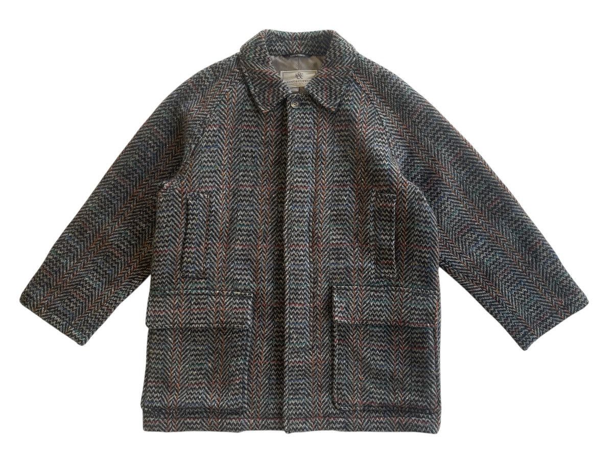 Kent & Curwen Kent & Curwen Wool Herringbone Tweed Jacket Size US M / EU 48-50 / 2 - 4 Thumbnail