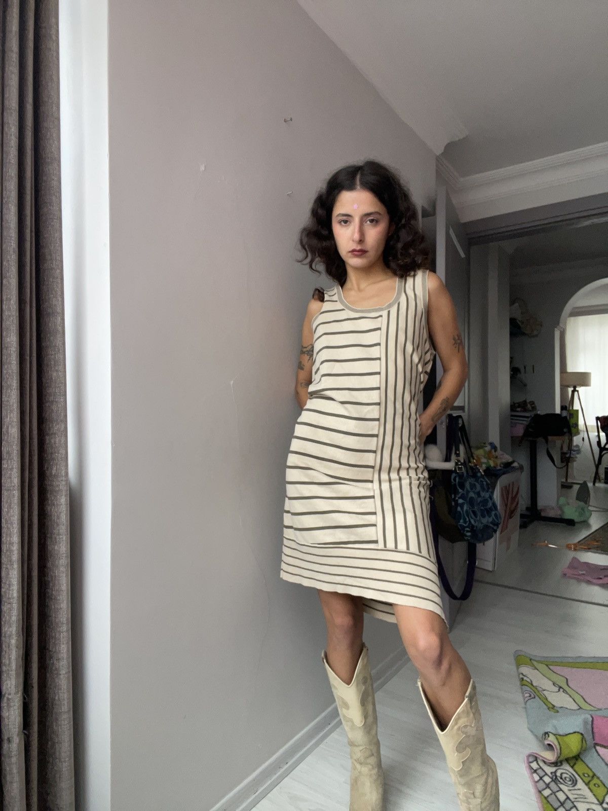 Vintage Stefanel dress Size L / US 10 / IT 46 - 1 Thumbnail