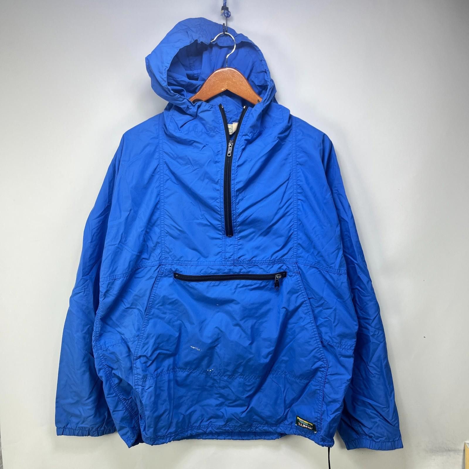 L.L. Bean Vintage 90s LL Bean Hooded Windbreaker Jacket Large Size US L / EU 52-54 / 3 - 1 Thumbnail