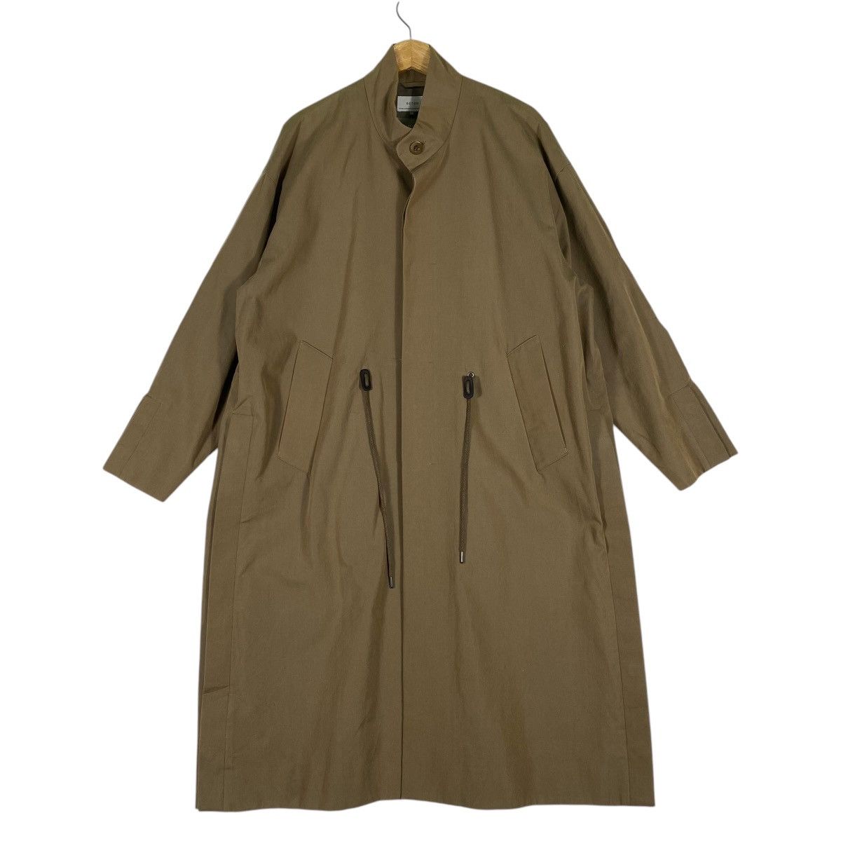 Atelier Beton Long Jacket Button Size 3 (L) Brown Colour
