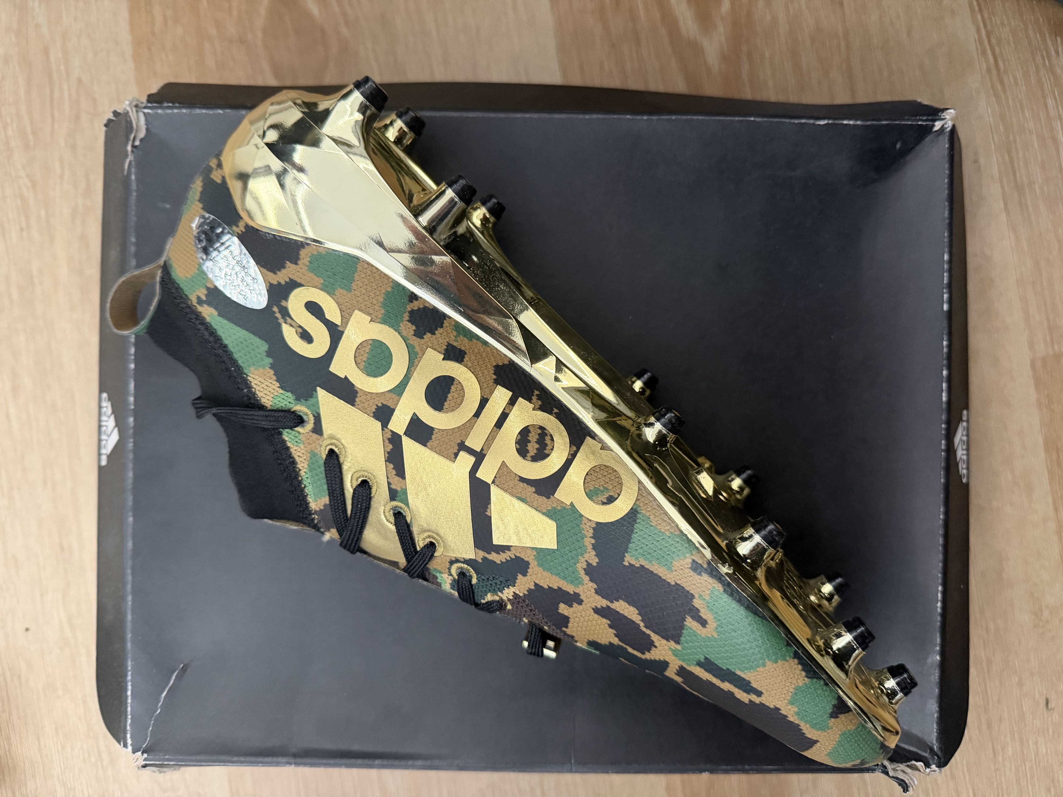 Bape BAPE Adidas Adizero Cleats 'Green Camo' Size US 10 / EU 43 - 4 Thumbnail