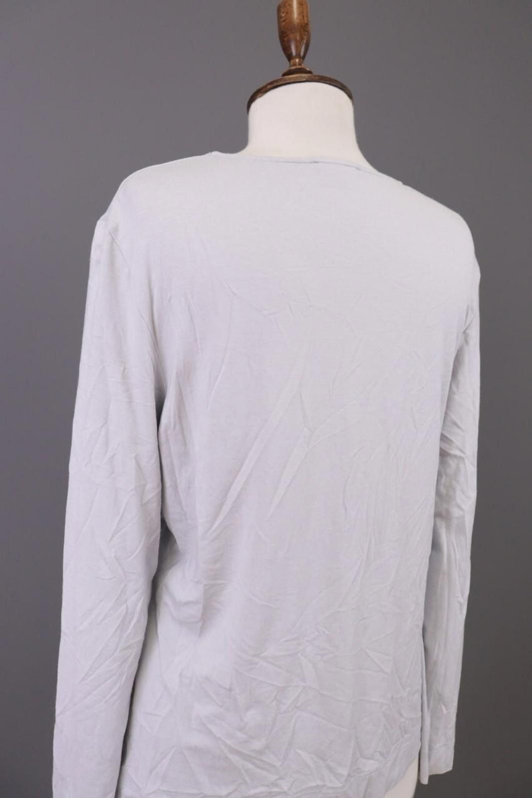 Oscar De La Renta Oska Grau Lagenlook Relaxed Pullover Top Size 3 / L Size M / US 6-8 / IT 42-44 - 12 Thumbnail