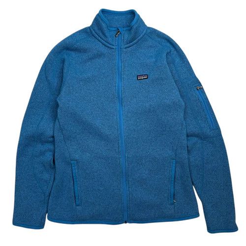 Vintage Women’s Patagonia Fleece Zip Up Jacket Blue