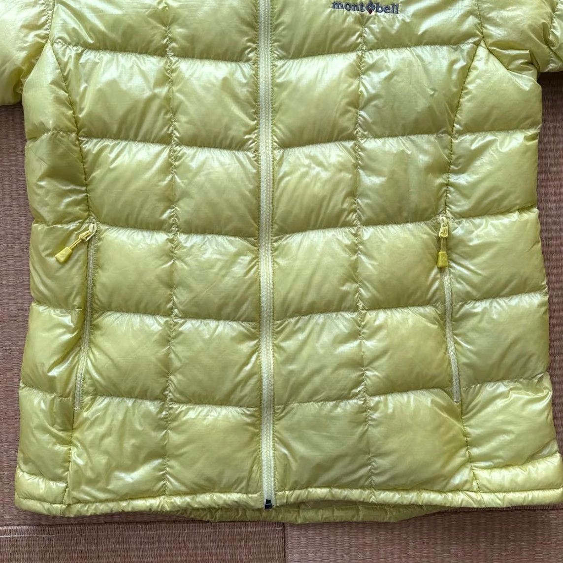 Montbell VINTAGE Montbell Down Jacket Women Yellow M Regular Nylon Zip Up Winter Casual Size M / US 6-8 / IT 42-44 - 3 Thumbnail