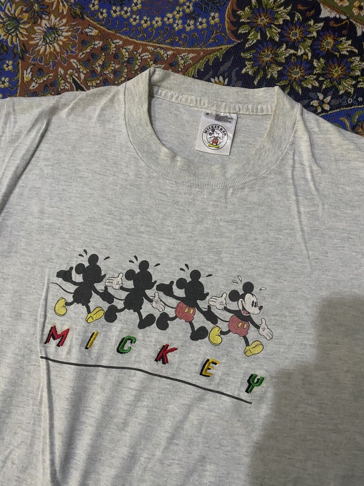 Mickey Mouse Vintage Disney Mickey & Co. Size US M / EU 48-50 / 2 - 2 Thumbnail