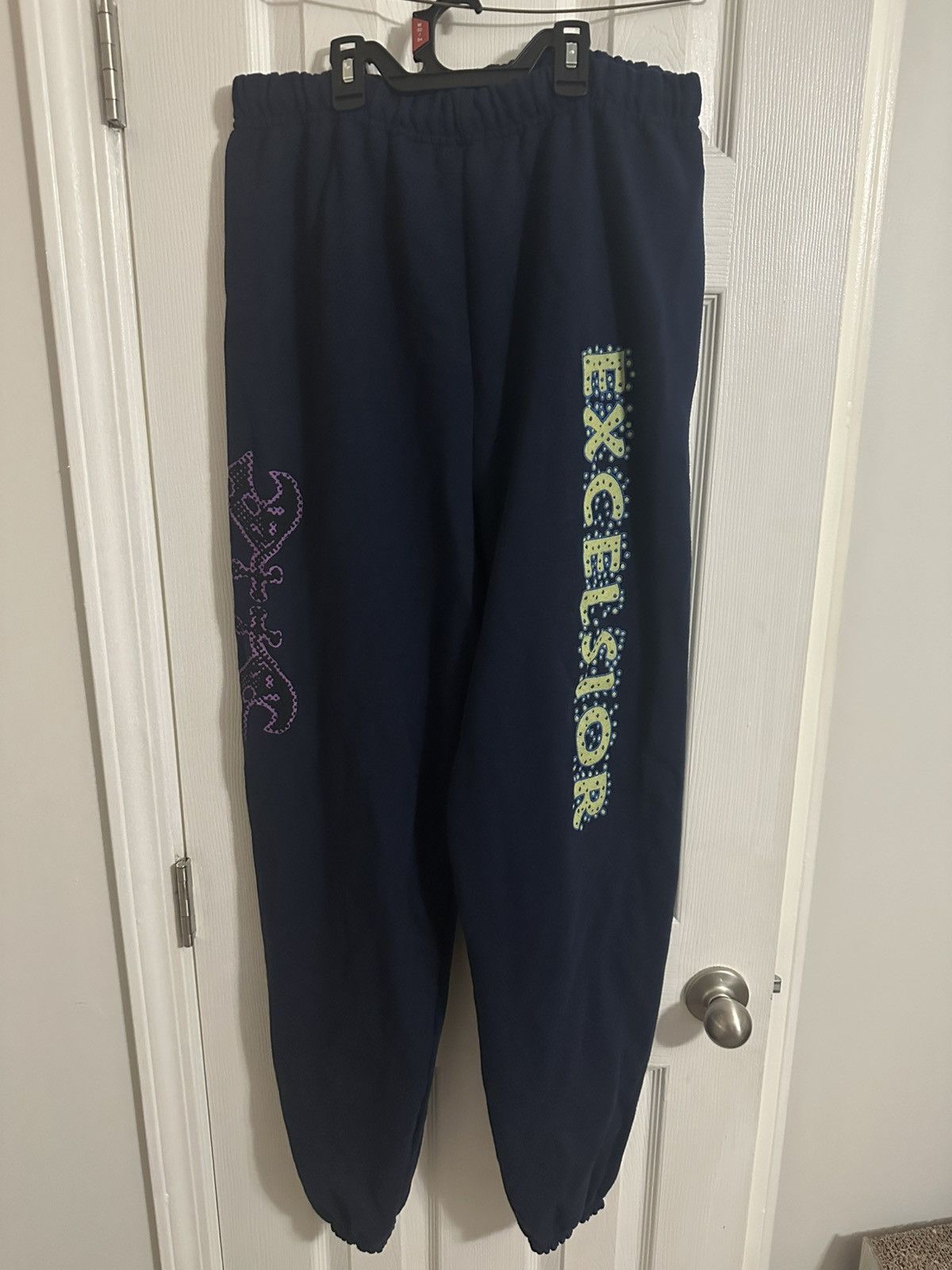 Drain Gang × Sad Boys Drain Gang Bladee Exteter Sweat Pants (Large, 2020) Size US 32 / EU 48 - 1 Thumbnail