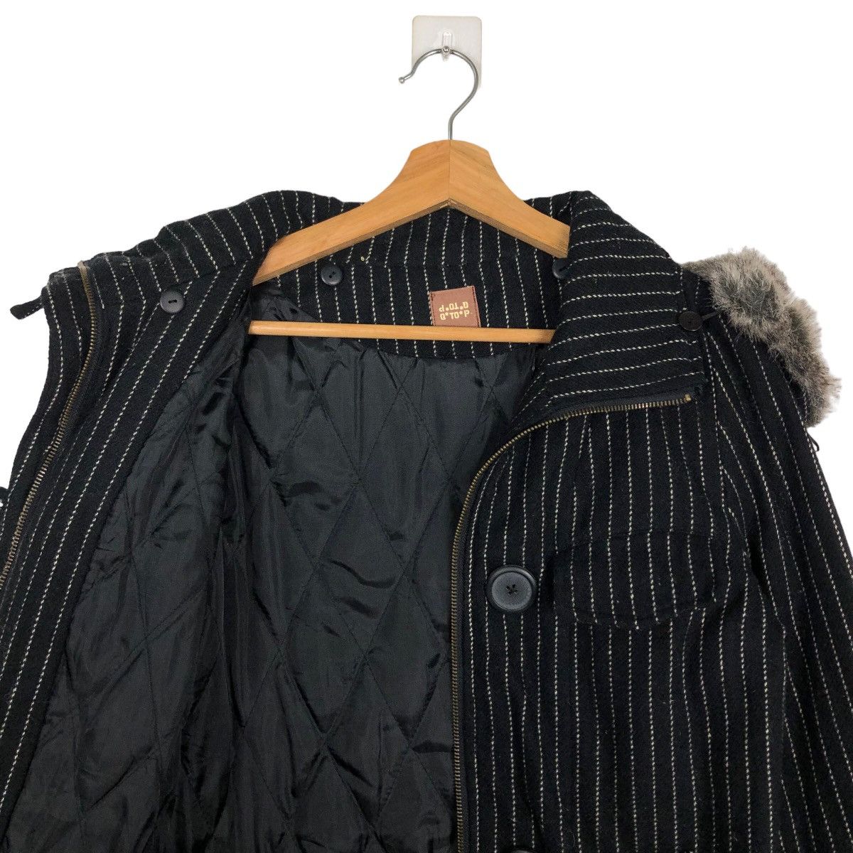 Japanese Brand 🔥90’s Hikory Chore Jacket Rabbit Fur Japan Issey Miyake Size M / US 6-8 / IT 42-44 - 10 Thumbnail