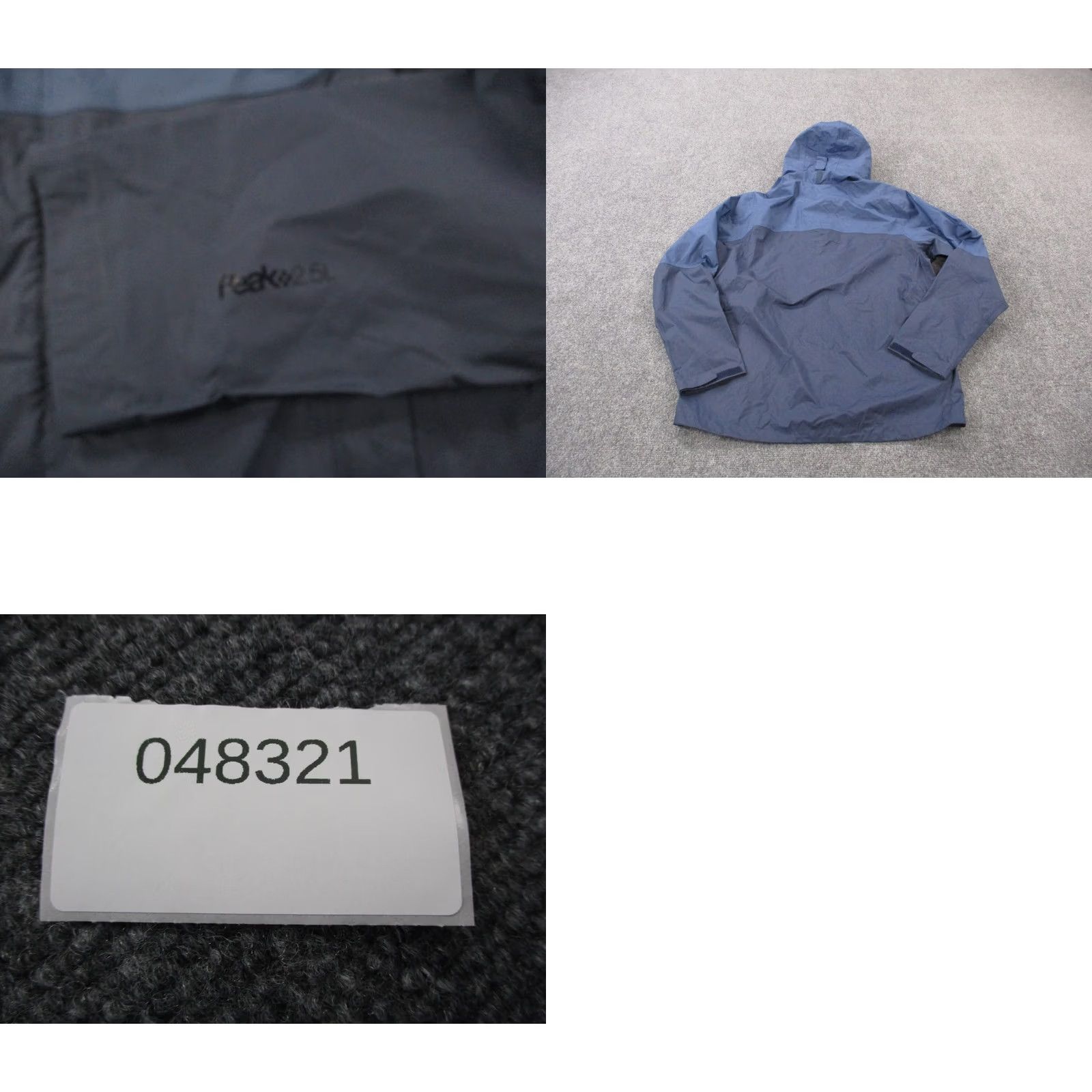Vintage REI Jacket Womens M Petite Blue Nylon Rain Peak 2.5L Outdoors Hiking Camping Size M / US 6-8 / IT 42-44 - 8 Thumbnail