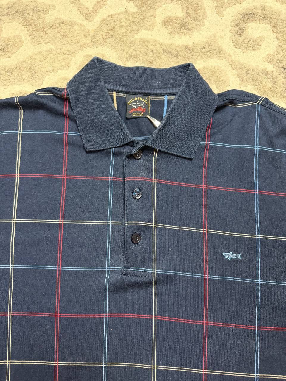 Paul & Shark Paul & Shark Yachting Check Polo Made in Italy Boxy Fit Size US L / EU 52-54 / 3 - 3 Thumbnail
