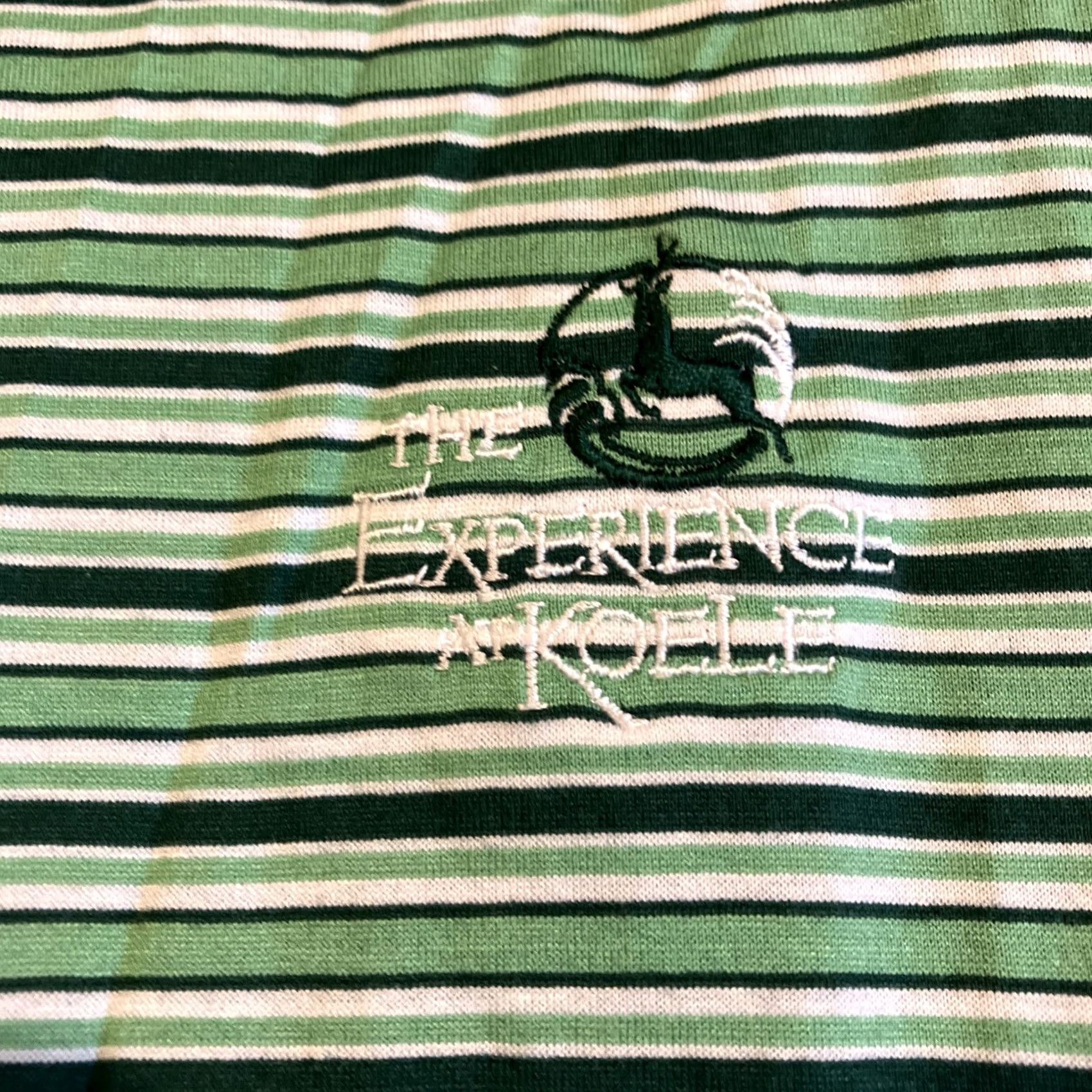 Peter Millar Peter Millar Green Stripe Golf Polo Large Hawaii The Experience at Koele Men Size US L / EU 52-54 / 3 - 2 Thumbnail